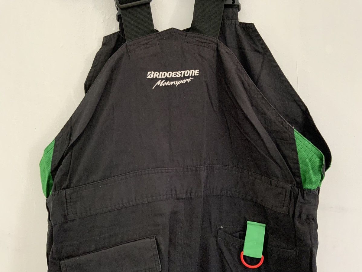 Japanese Brand Vintage Bridgestone Motosport Overalls Size US 38 / EU 54 - 8 Thumbnail