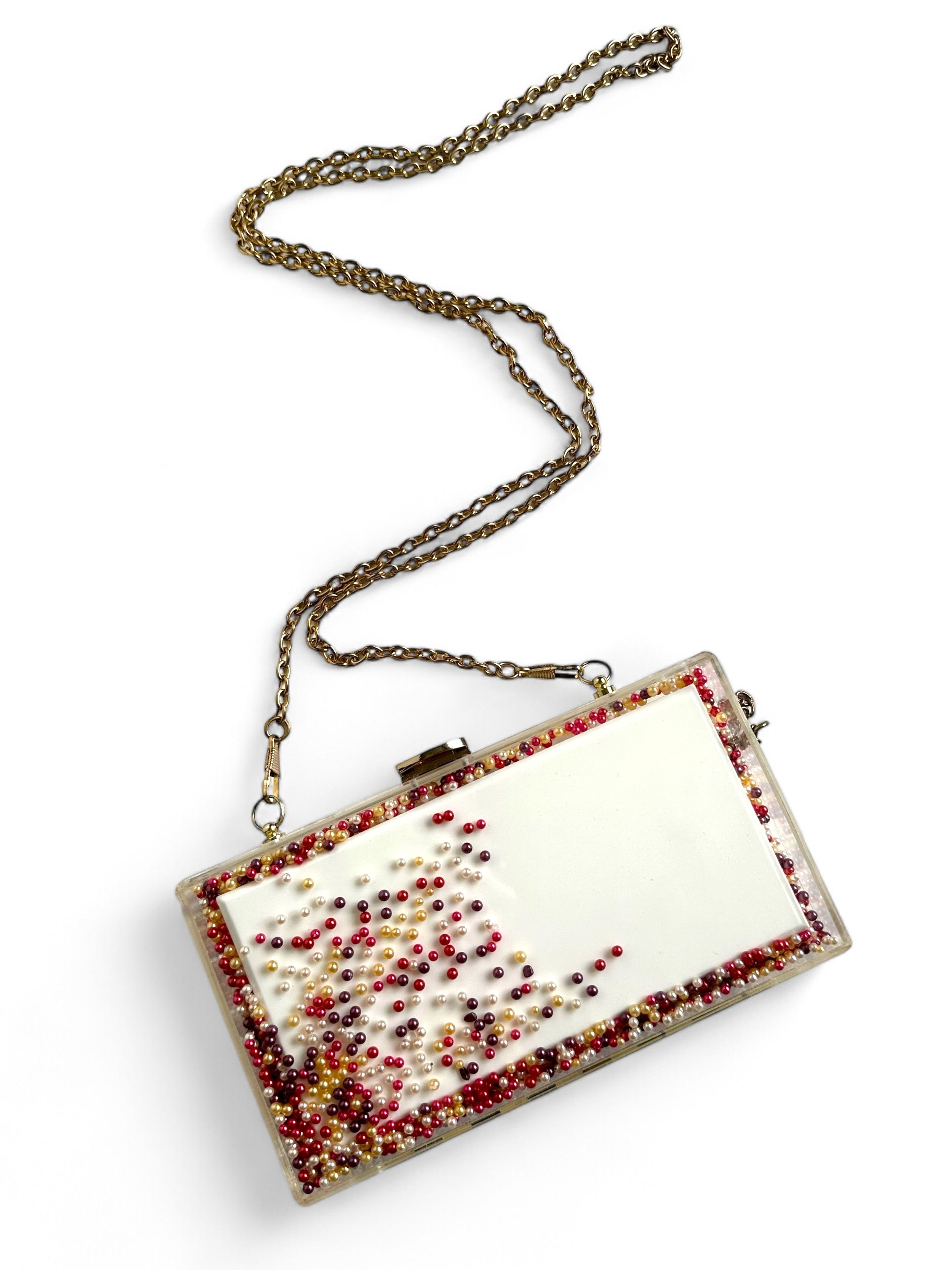 Other Lovely Beads Inside Shoulder Bag Clutch Size ONE SIZE - 3 Thumbnail