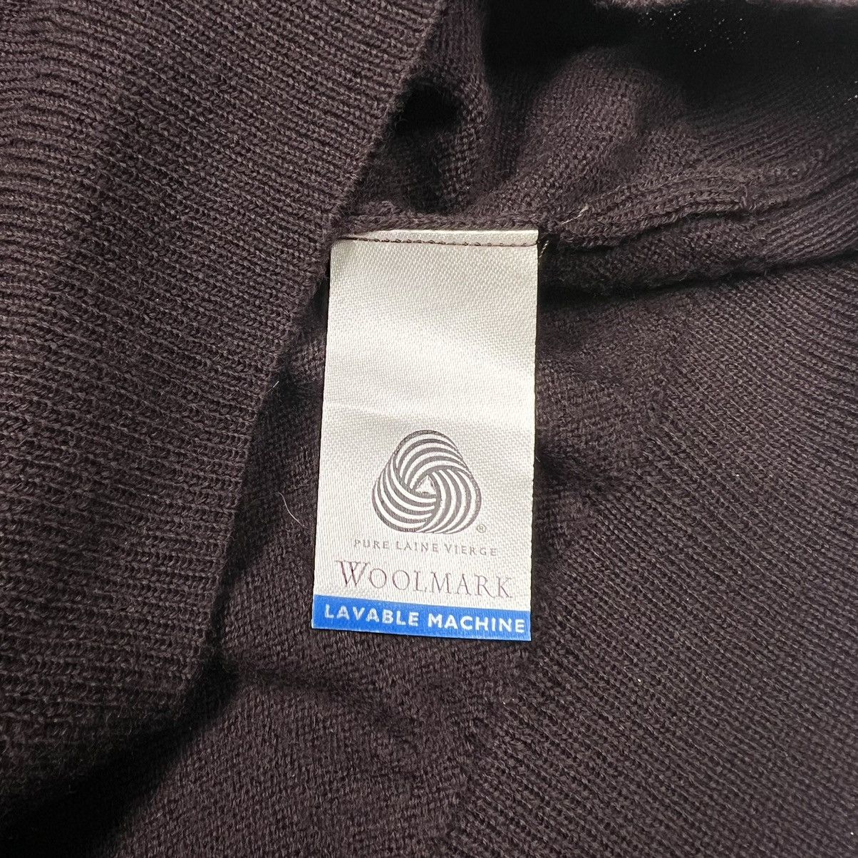 Lacoste Lacoste Sweater Brown Wool V-Neck Sweater Laine Vierge Size US M / EU 48-50 / 2 - 8 Thumbnail