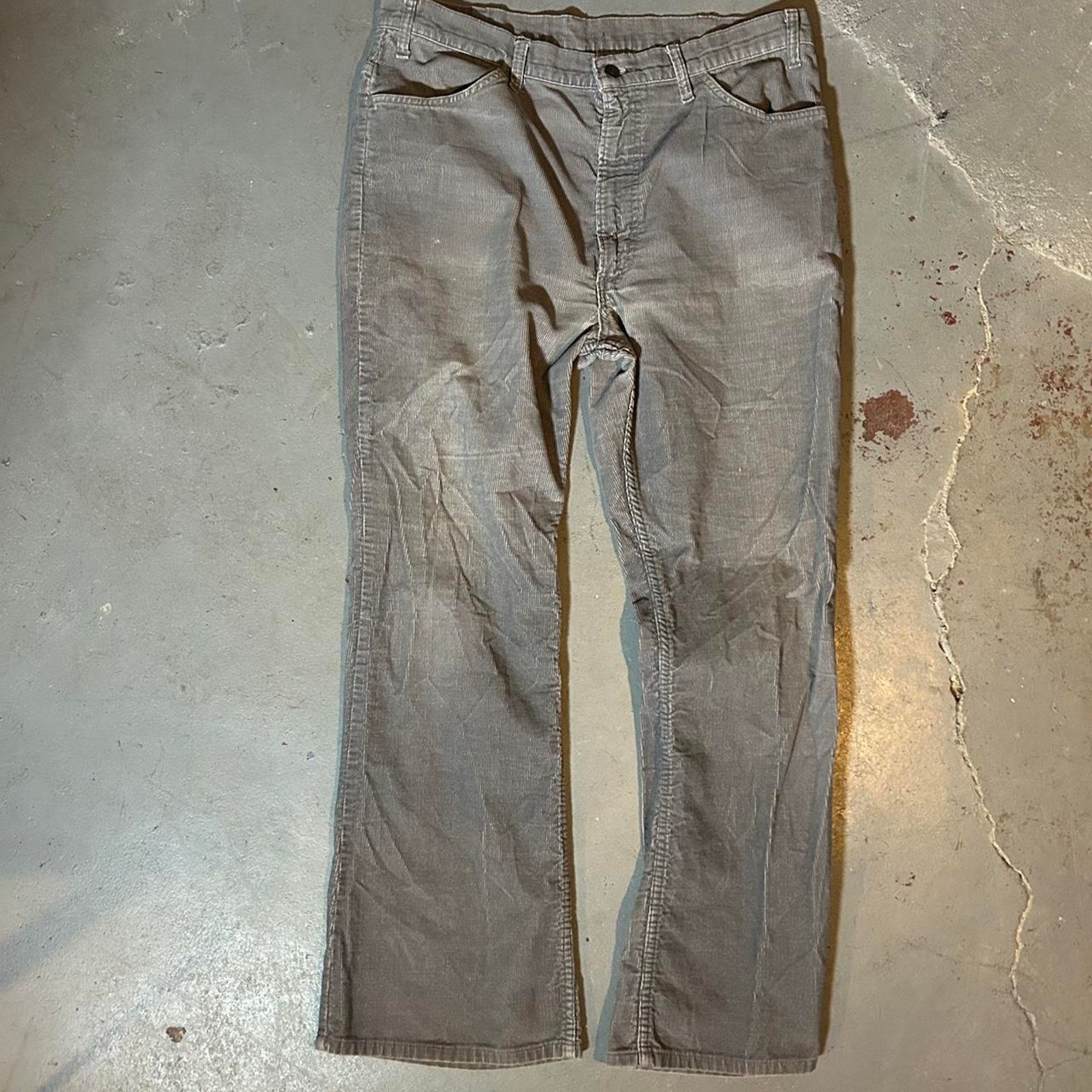 Levi's 80s grey levis corduroy pants Size US 36 / EU 52 - 3 Thumbnail
