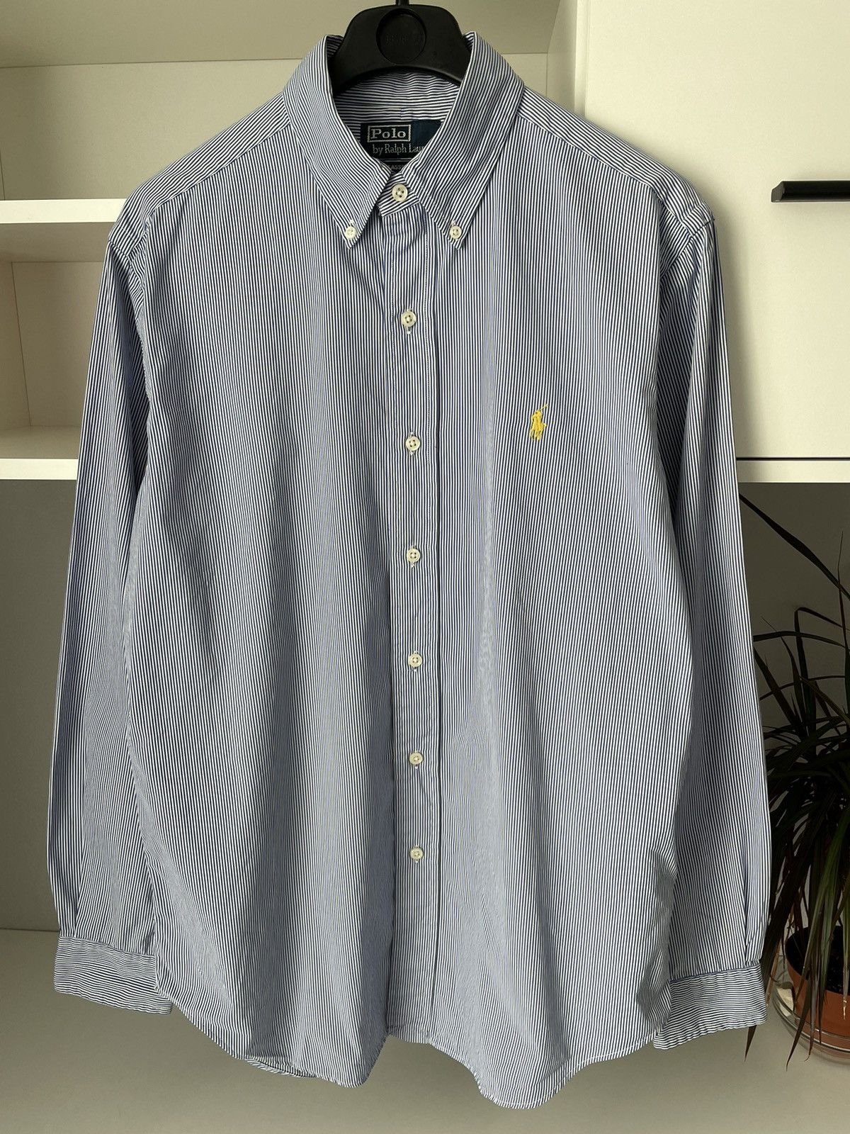 Polo Ralph Lauren × Vintage Vintage Polo Ralph Lauren Stripped Shirts Button Up Size US M / EU 48-50 / 2 - 2 Thumbnail