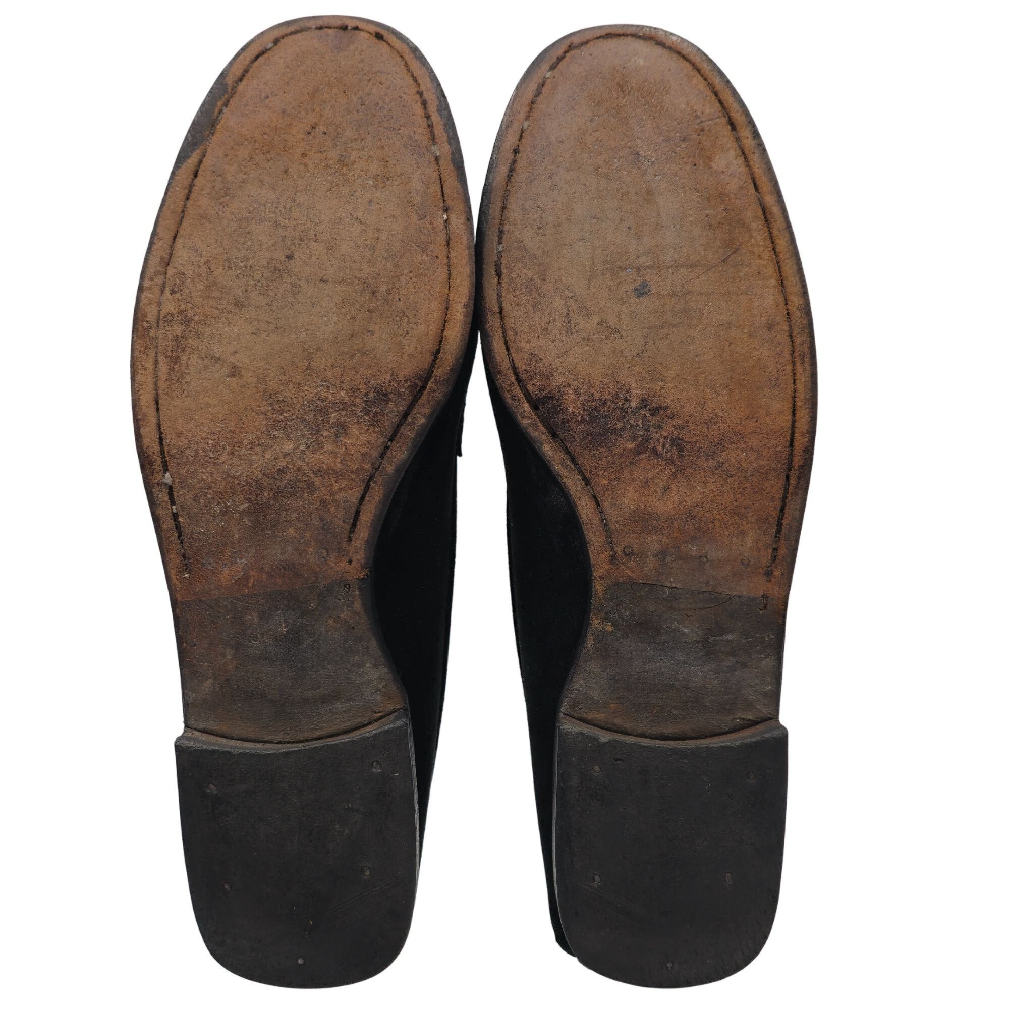 Tod's Tods Italy Womens 8 Black Suede Leather Dress Shoes Flats Size US 8 / IT 38 - 4 Thumbnail
