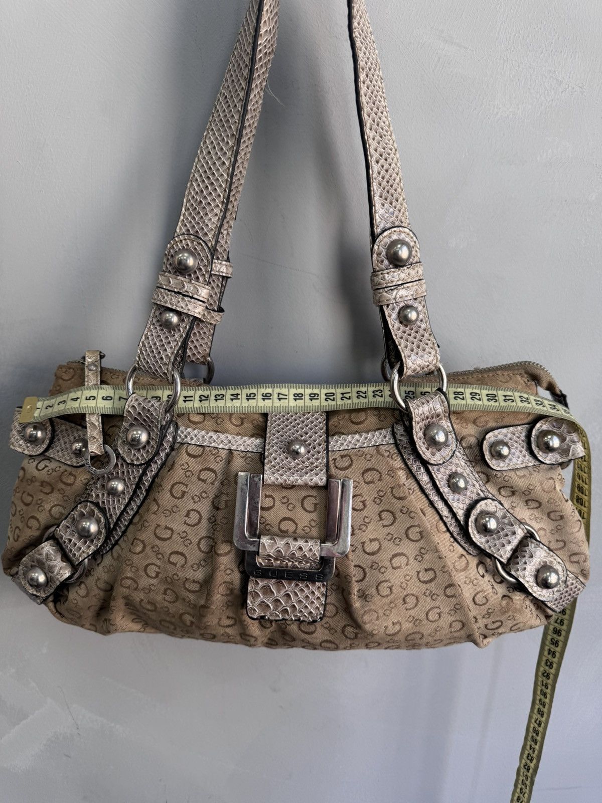 Guess × Vintage New Guess Vintage Y2K Hand Shoulder Bag Size ONE SIZE - 12 Thumbnail