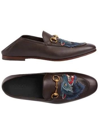 Gucci Gucci men's loafers with wolf appliqué Size US 7.5 / EU 40-41 - 1 Thumbnail