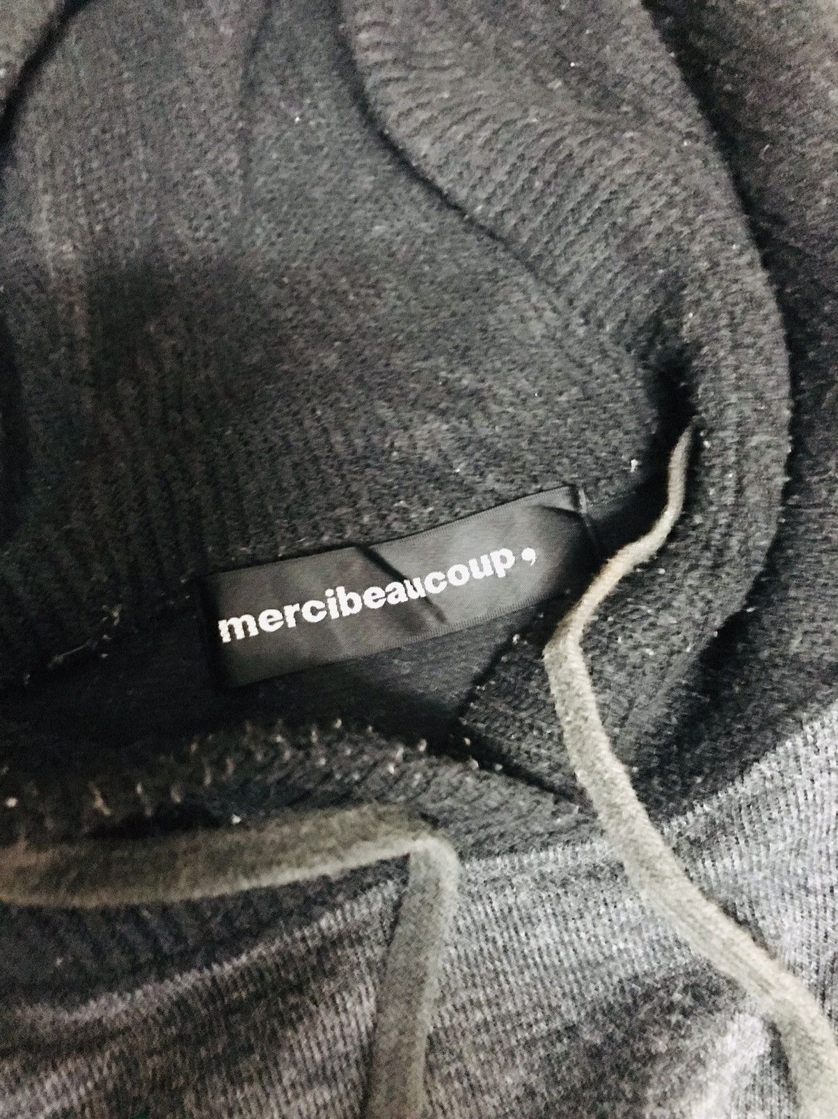 Issey Miyake × Japanese Brand × mercibeaucoup Bear hoodie Mercibeaucoup by Issey Miyake Size L / US 10 / IT 46 - 3 Thumbnail