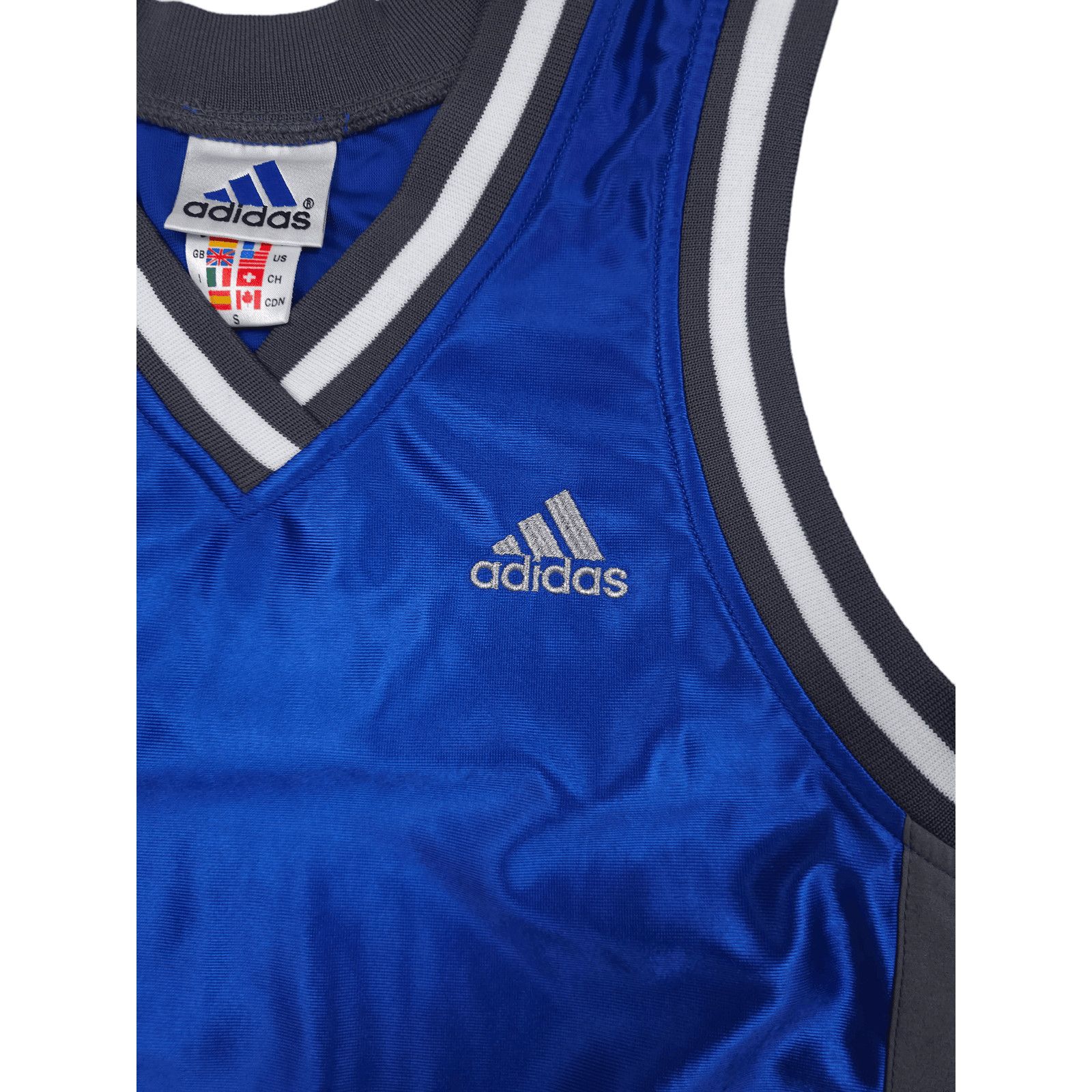 Adidas × NBA Adidas Size S Blue Basketball Tank Top Sleeveless T-Shirt Size US S / EU 44-46 / 1 - 3 Thumbnail