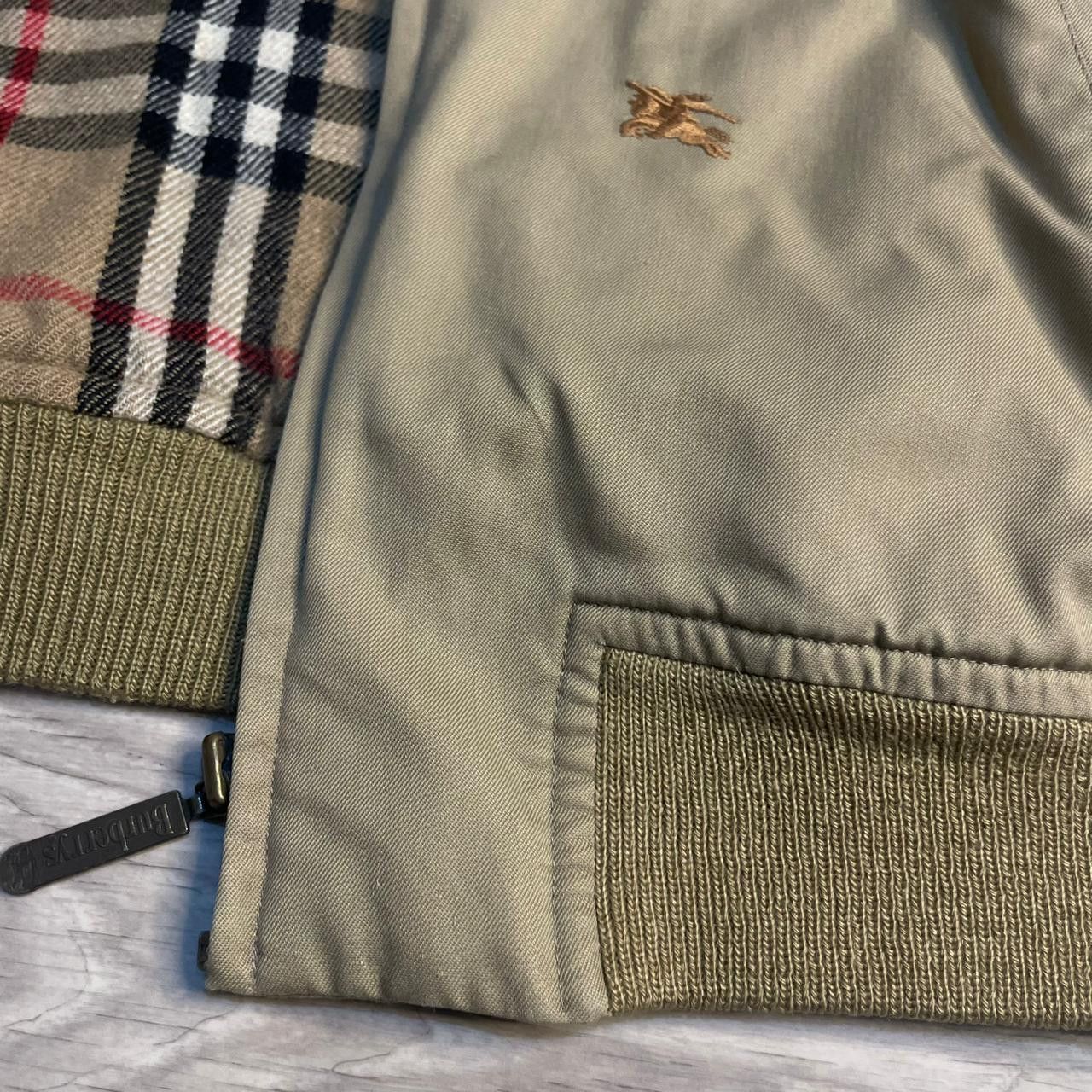 Burberry VINTEGE BURBERRY bomber jacket NOVA CHECK cotton men biege Size US M / EU 48-50 / 2 - 3 Thumbnail