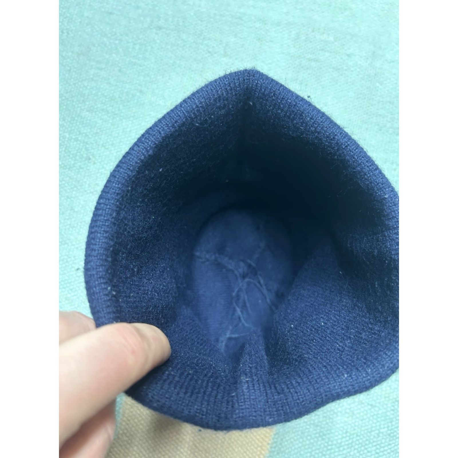 Polo Ralph Lauren VINTAGE Polo Ralph Lauren Beanie Hat Knit Winter Blue One Size OSFA Mens Horse Logo Spelled Spell Out Polo Ralph Lauren Beanie Size US M / EU 48-50 / 2 - 5 Thumbnail