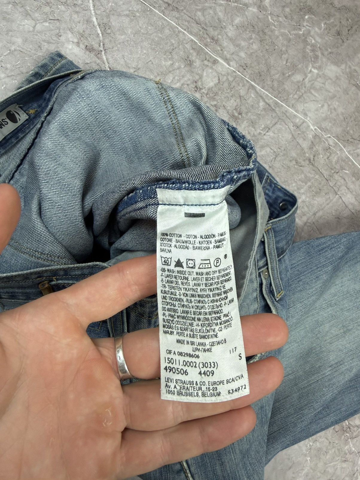 Levi's LEVI'S ENGINEERED JEANS SHORTS DENIM BLUE SIZE S Size US 31 - 12 Thumbnail