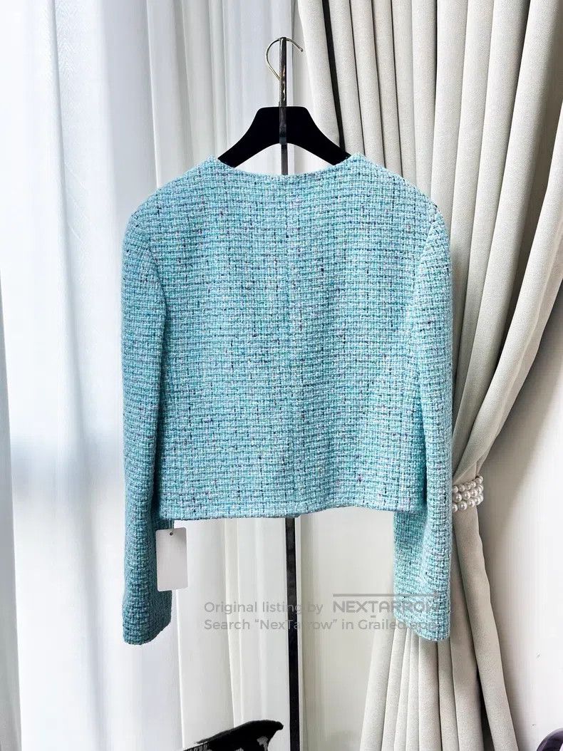 Chanel Chanel Twill soft tweed sequin braided two-pocket tweed ja Size XS / US 0-2 / IT 36-38 - 3 Thumbnail