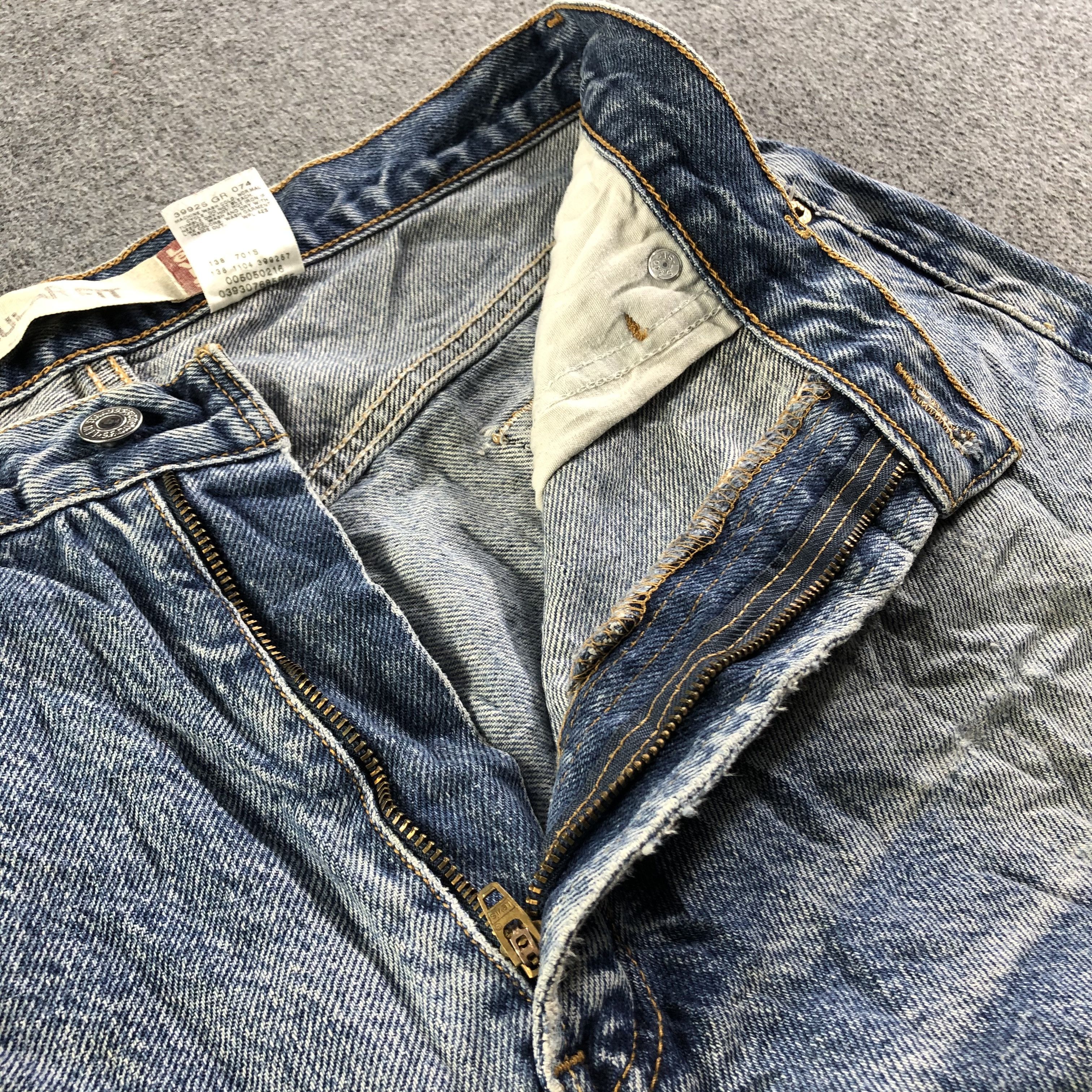 Levi's Vintage Blue Wash Levis 505 Jeans-J3270 Size US 34 / EU 50 - 8 Thumbnail