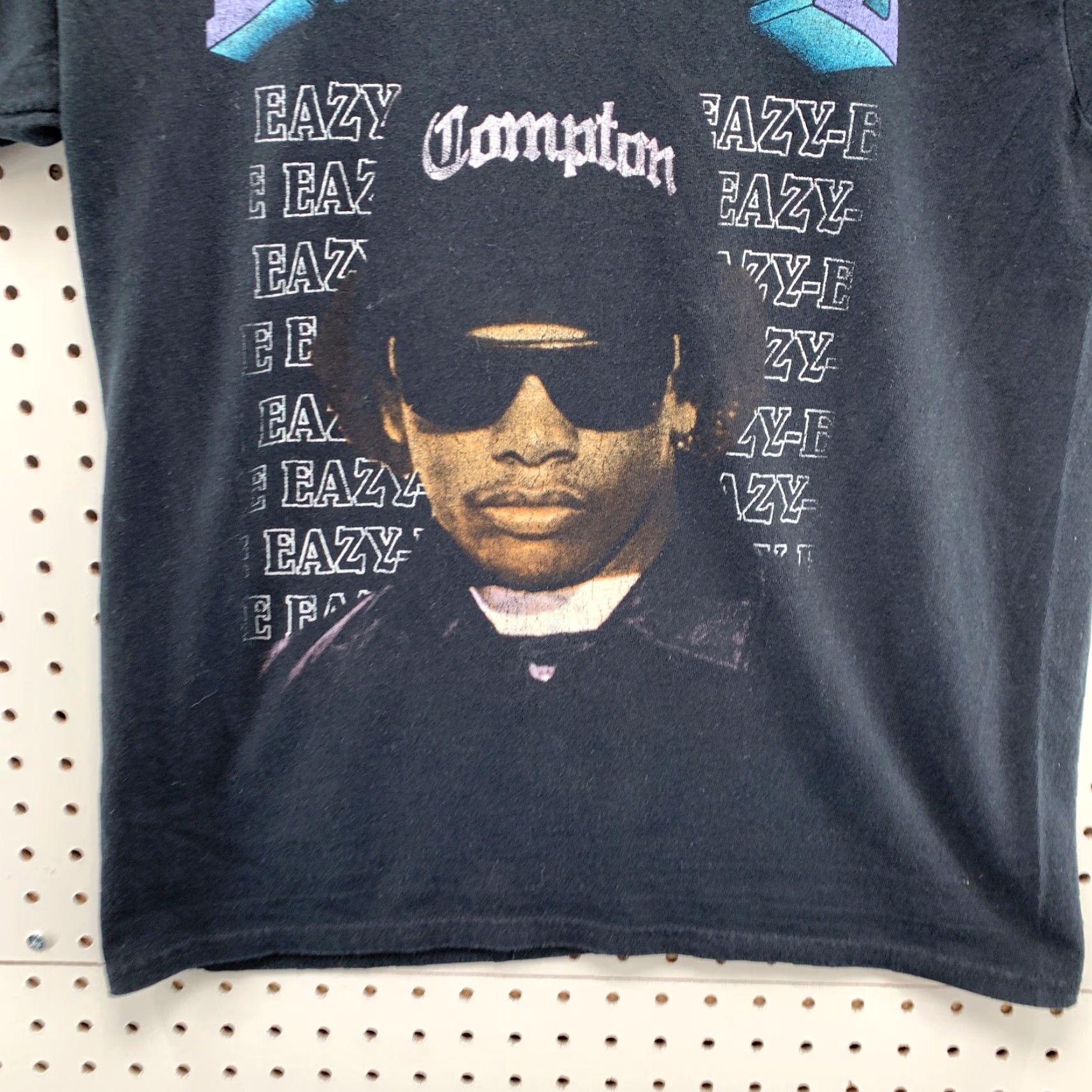 Vintage Eazy E Rap Tee Shirt Mens Medium Black Hip Hop 90s Compton NWA EAZY-E T-Shirt Size US M / EU 48-50 / 2 - 3 Thumbnail