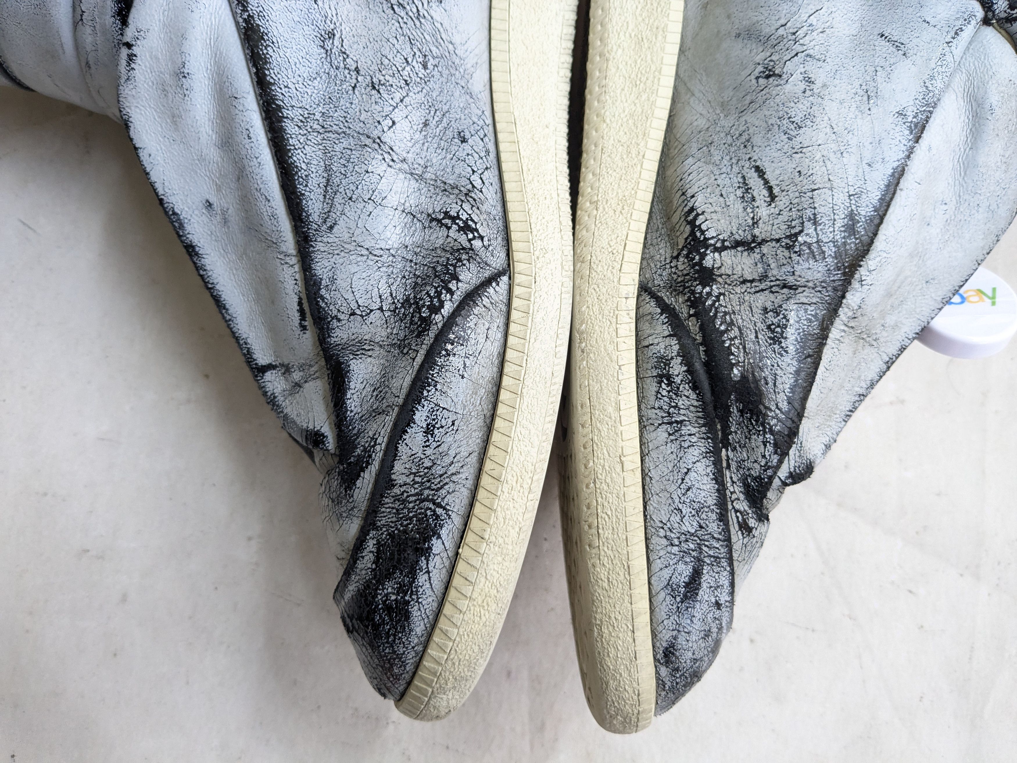 Maison Margiela Maison Margiela Future White 13 46 High Tops Leather Size US 13 / EU 46 - 10 Thumbnail