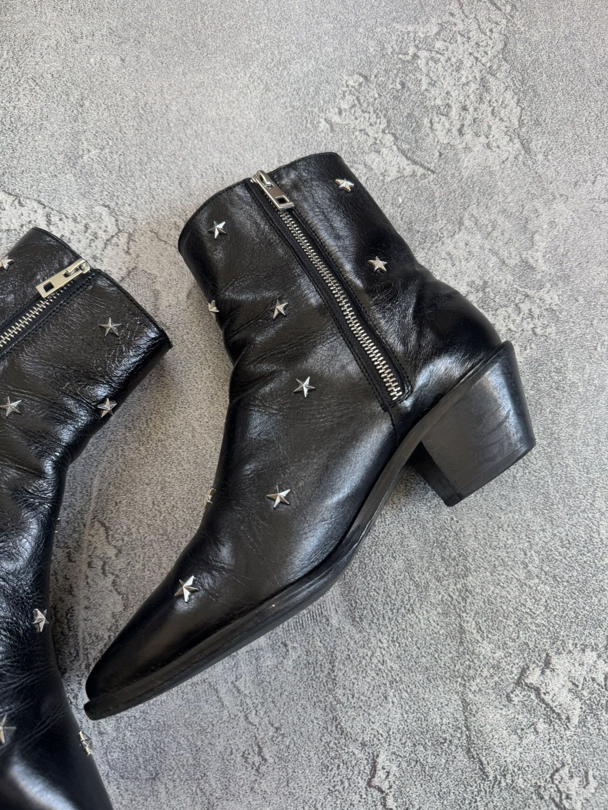 Zadig & Voltaire Zadig & Voltaire tyler pointed tor star studded ankle boots Size US 9 / IT 39 - 15 Thumbnail