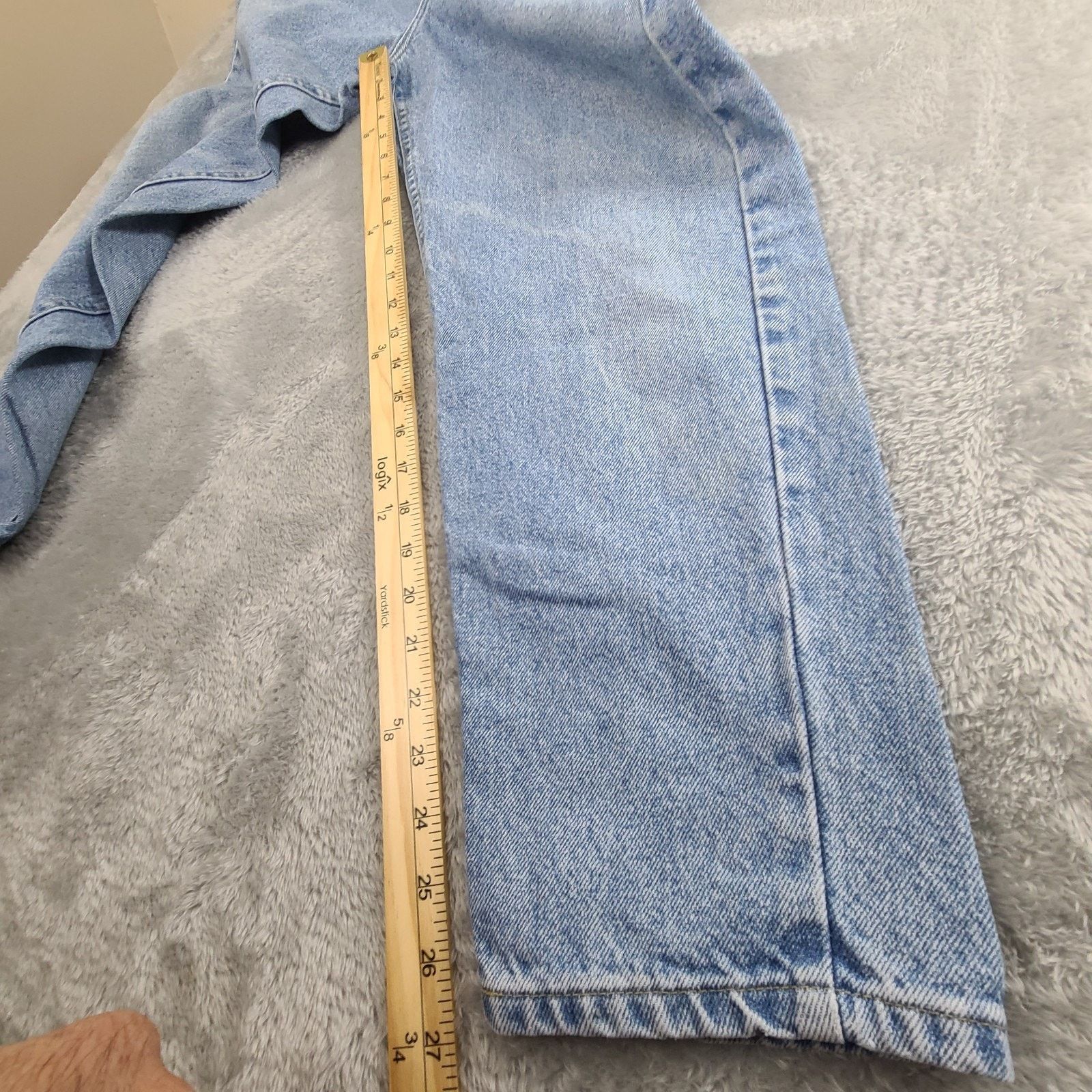 Lee Vintage Lee Jeans Women’s 12 PET Blue Relaxed Denim Size 30" / US 8 / IT 44 - 7 Thumbnail