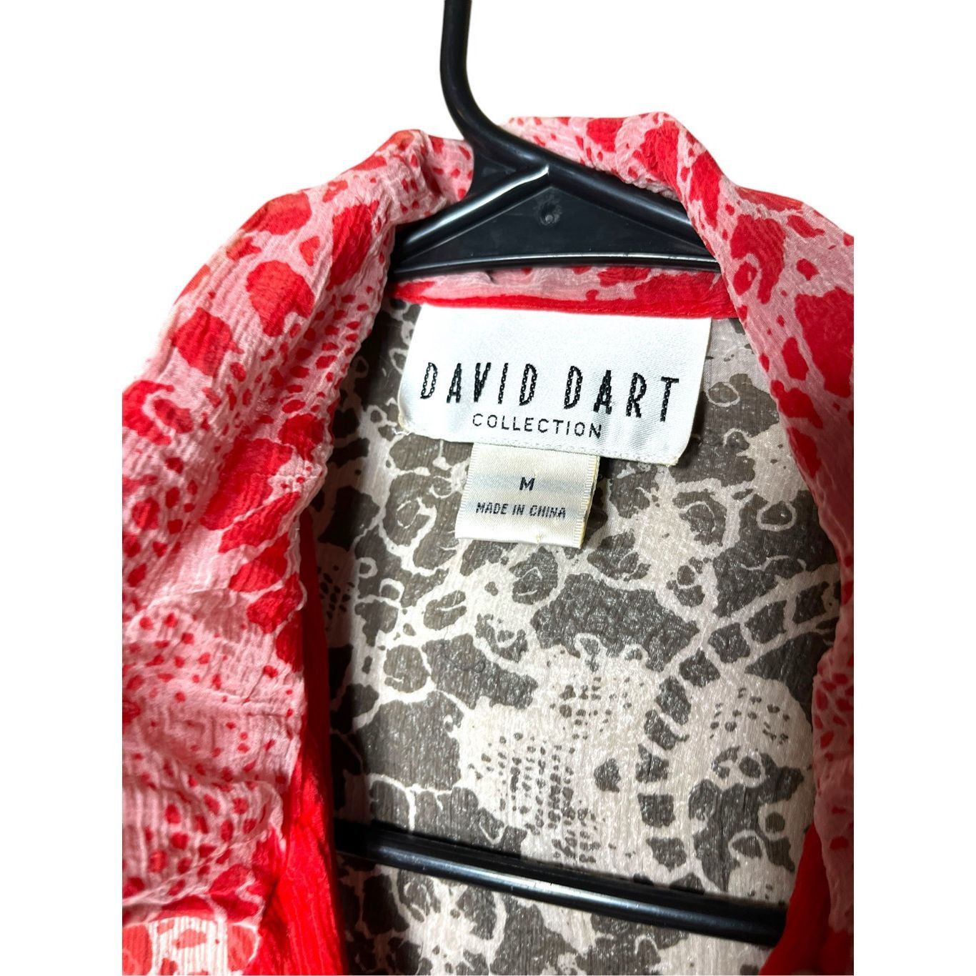 Other David Dart Women's 100% Silk Button Up Blouse/Shirt Size M Size M / US 6-8 / IT 42-44 - 6 Thumbnail
