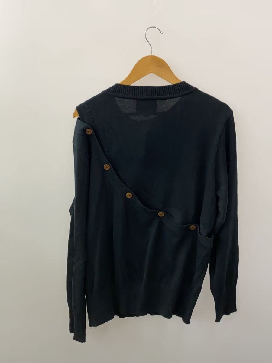 Vivienne Westwood Aymstetrical Reconstructed Knit Cardigan Size US S / EU 44-46 / 1 - 2 Thumbnail