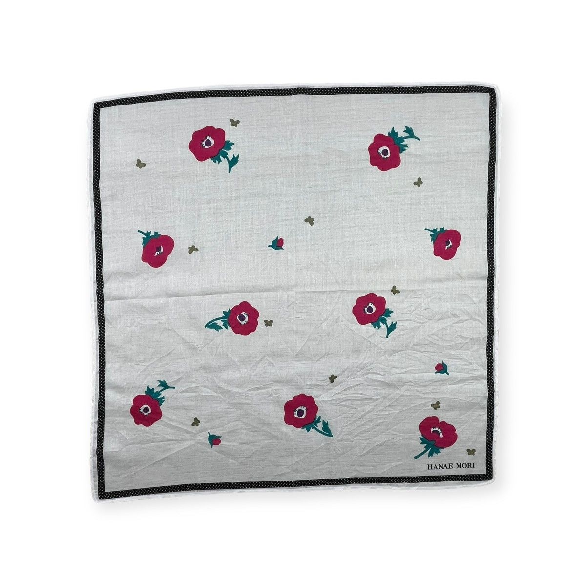 Hanae Mori Hanae Mori Handkerchief Neckerchief Bandana Pocketsquare Size ONE SIZE - 1 Thumbnail
