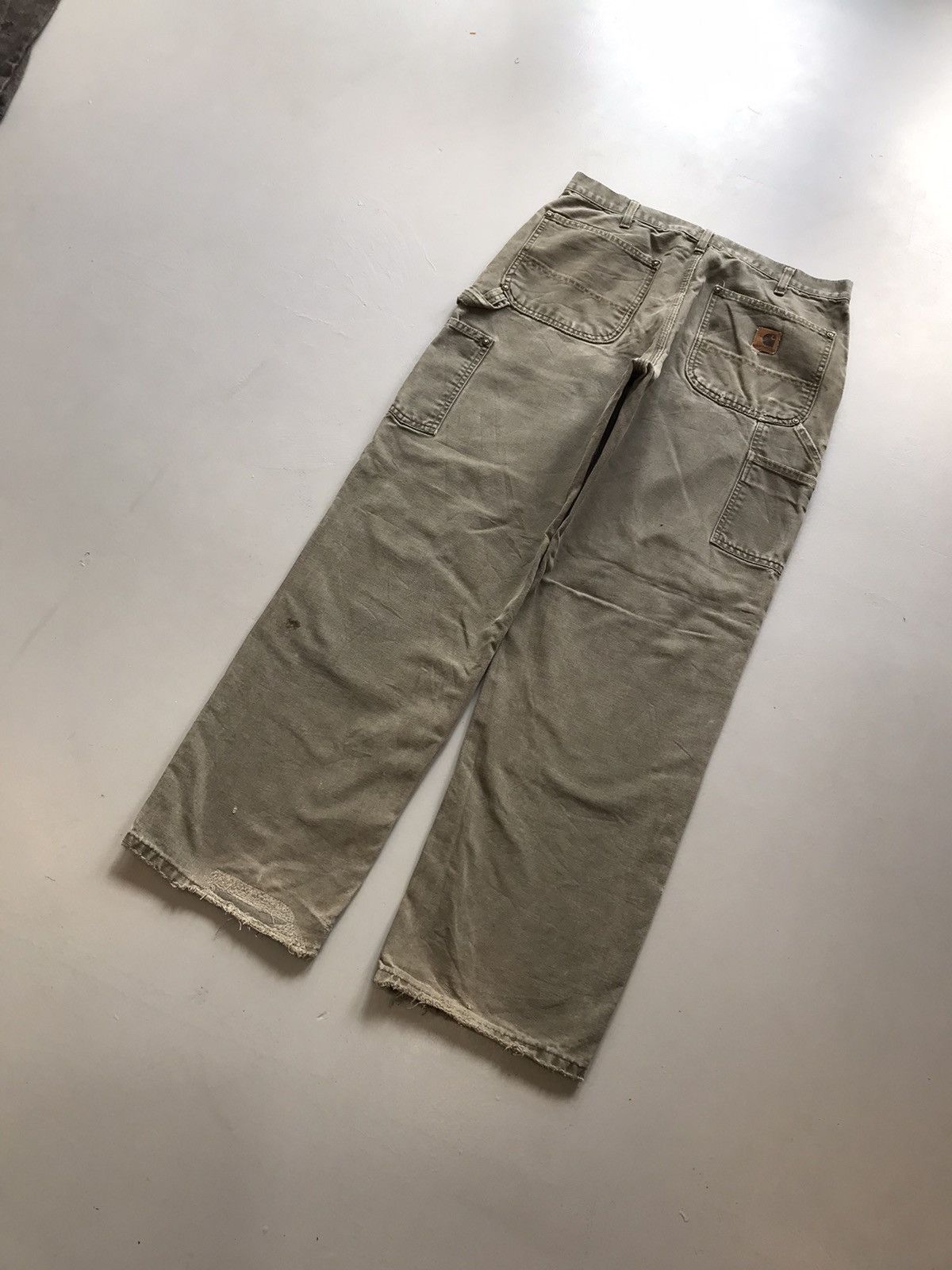 Carhartt Vintage Carhartt B136 MOS double knee workwear Size US 34 / EU 50 - 11 Thumbnail