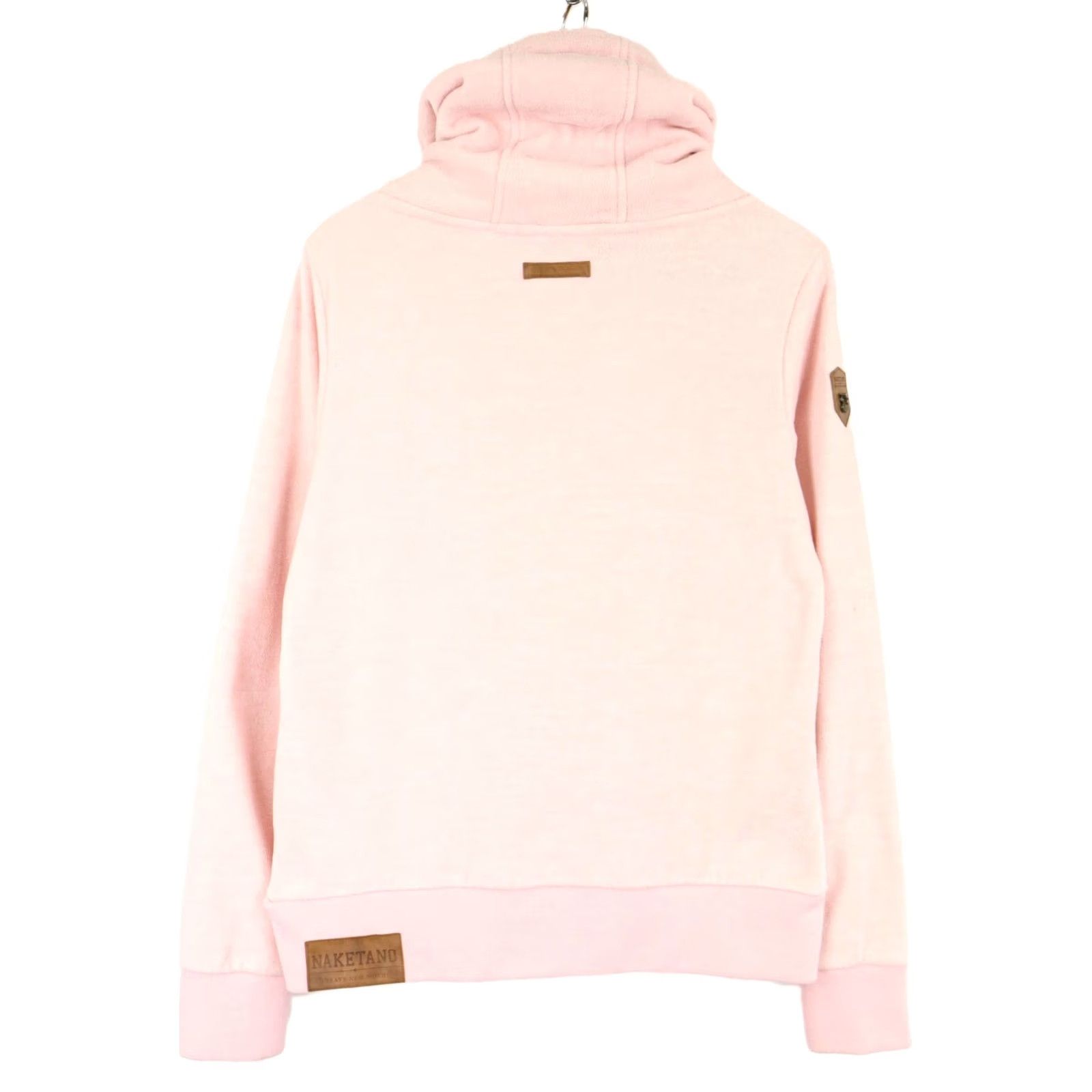 Pinko NAKETANO Hoodie Women's LARGE Light Pink Shawl Hooded Logo Pullover Size L / US 10 / IT 46 - 2 Thumbnail