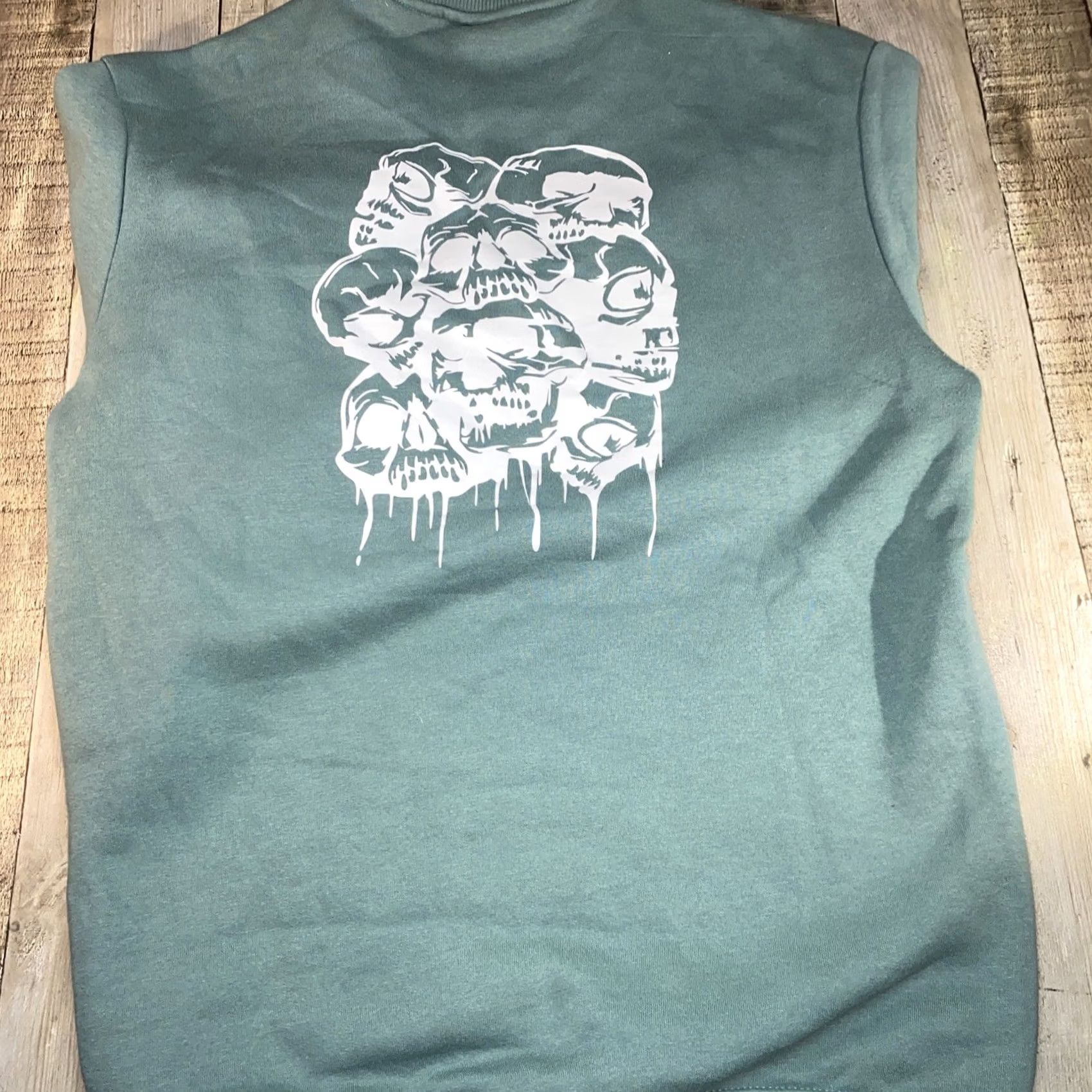 H&M H&M Sweater Men Teal Dead Friends Size S Pullover Small Blue Size US S / EU 44-46 / 1 - 5 Thumbnail