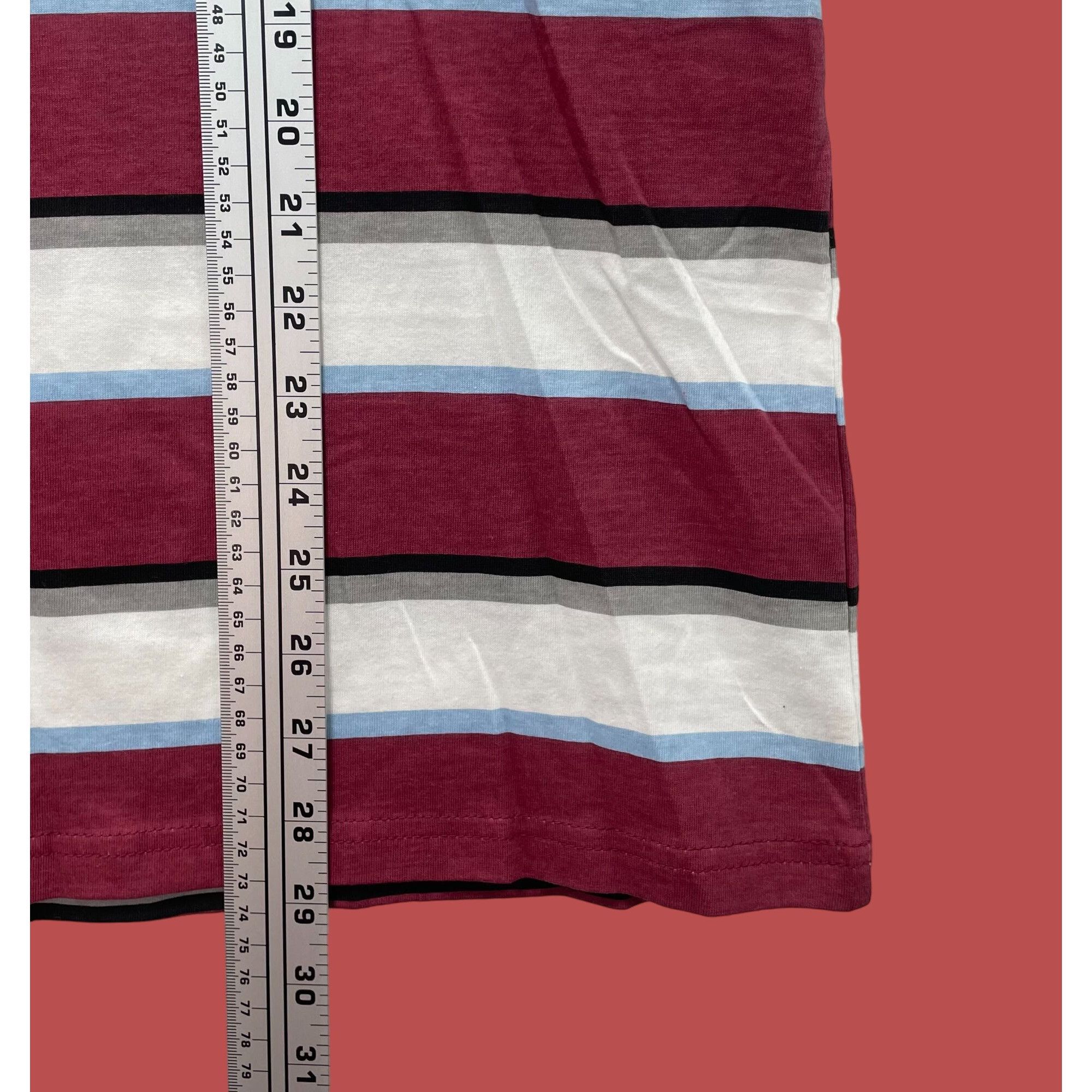 Other Samegang - Men's Striped Short Sleeves T-Shirt - Graphic Tee Size US XL / EU 56 / 4 - 6 Thumbnail