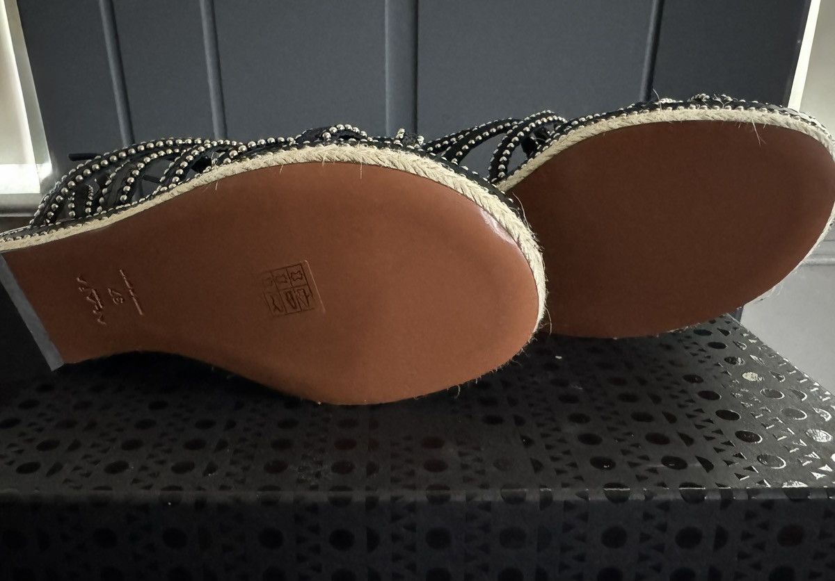 Alaia Alaia Studded Espadrilles Size US 7 / IT 37 - 6 Thumbnail