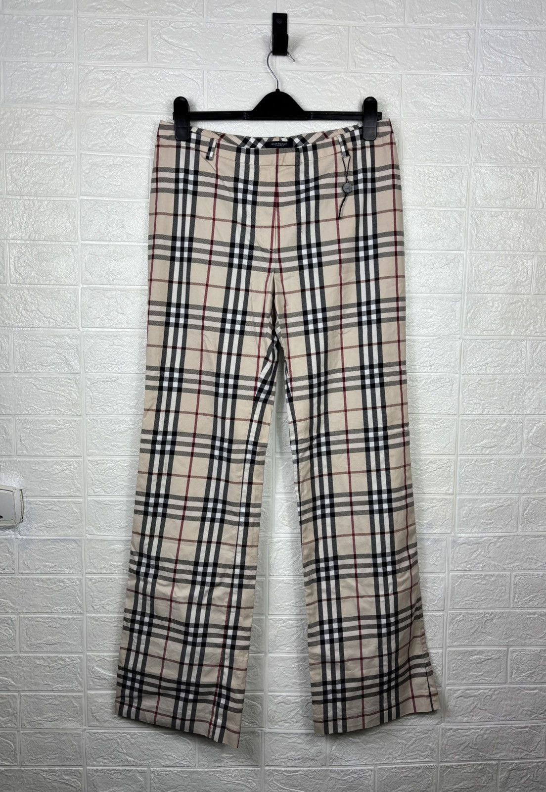 Burberry Burberry Nova Check Pants Made in France Men Size S Size US 31 - 1 Thumbnail