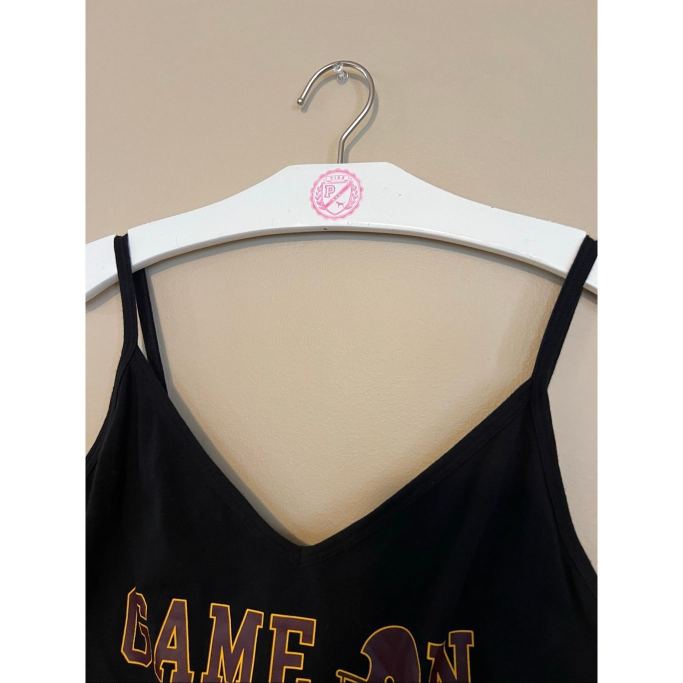 Pink PINK By Victoria’s Secret Black Game On Bodysuit Woman’s Siz Size L / US 10 / IT 46 - 4 Thumbnail