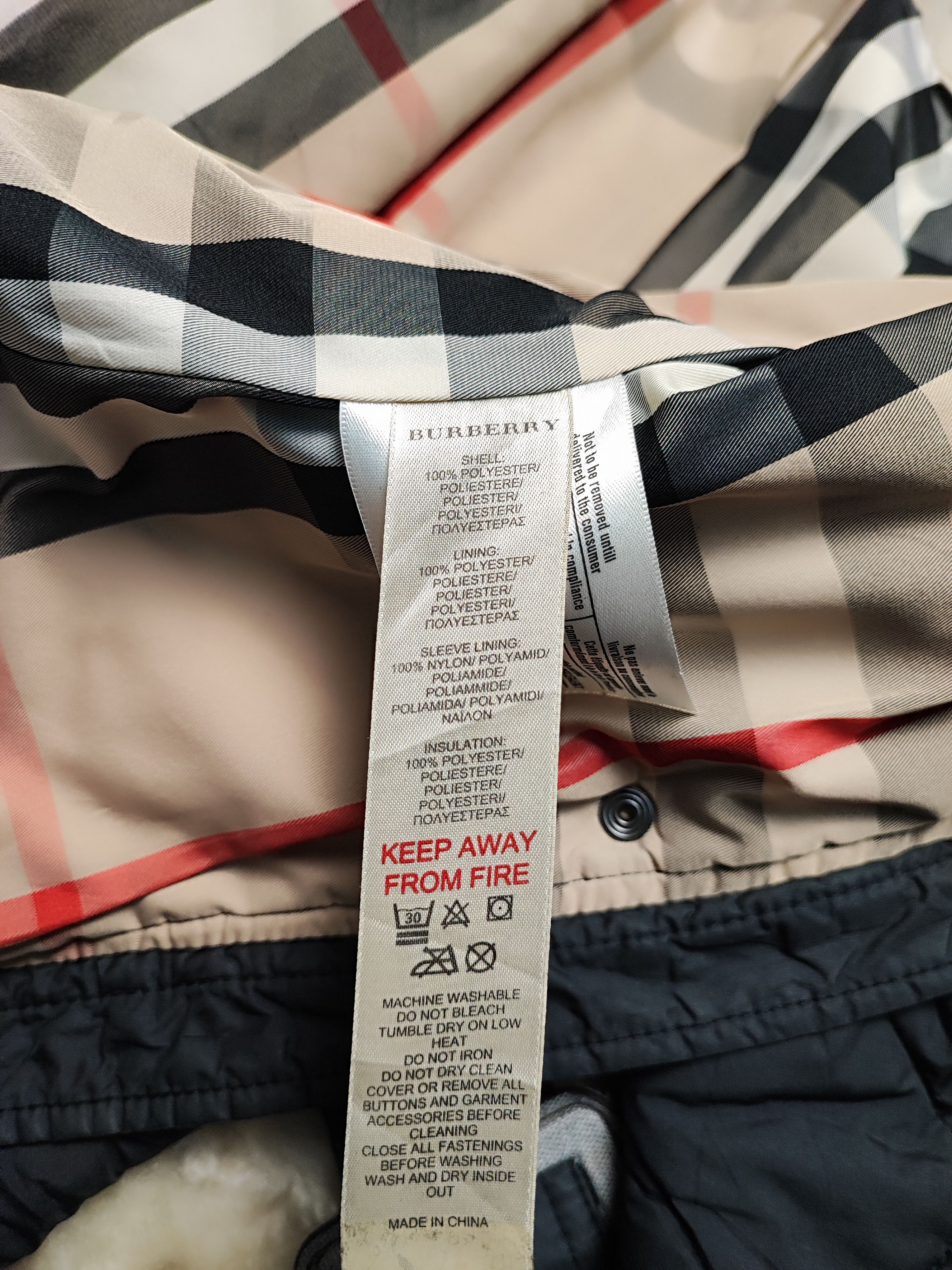 Burberry × Vintage BURBERRY PUFFER GOOSEDOWN JACKETS Size US XXS / EU 40 - 19 Thumbnail