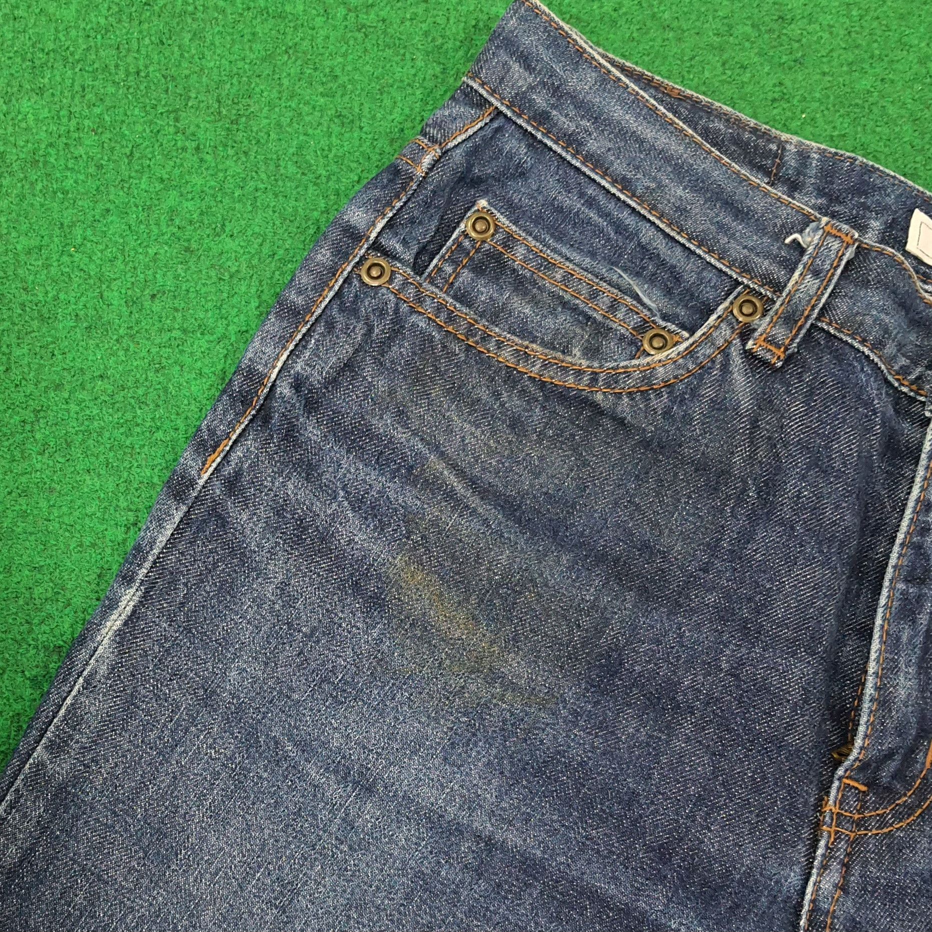 Hysteric Glamour Vintage Hysterics Raiders Japan Custom Logo Jeans C252N14 Size US 27 - 14 Thumbnail