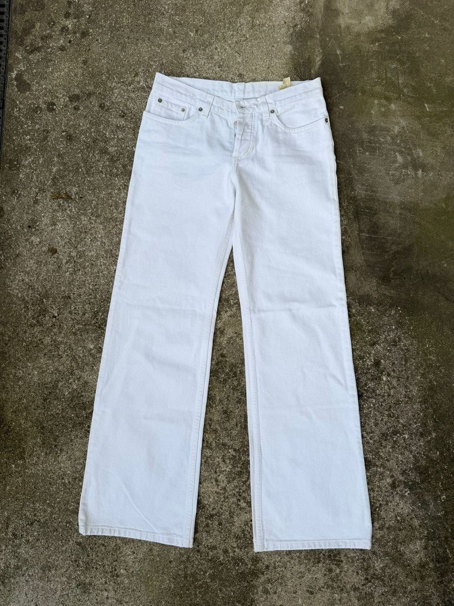 Helmut Lang helmut lang 2003 archive white jeans Size 28" / US 6 / IT 42 - 1 Thumbnail