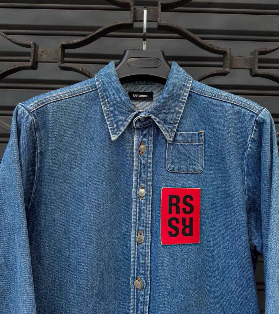 Raf Simons Raf Simons oversize denim shirt.-2505 Size US L / EU 52-54 / 3 - 2 Thumbnail