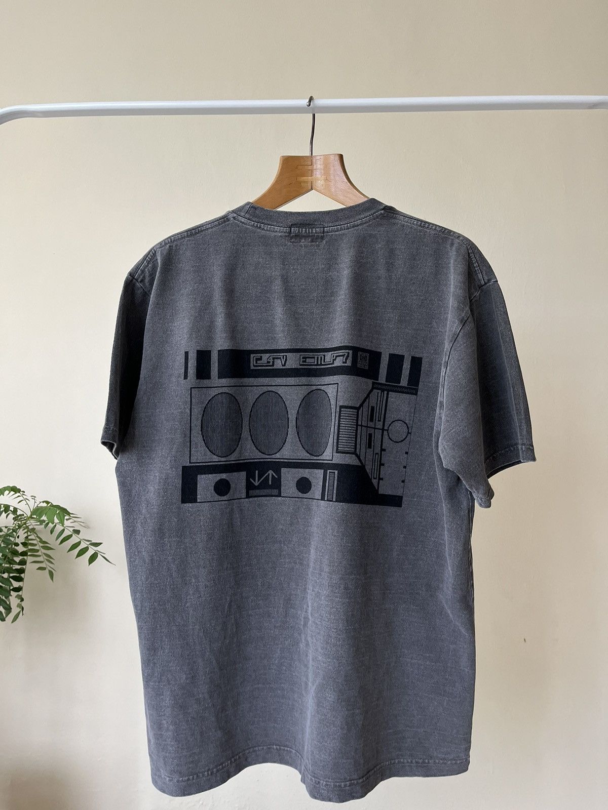 Cav Empt Cav Empt Double Print Over Dye Charcoal Cent Exchange Size US L / EU 52-54 / 3 - 3 Thumbnail