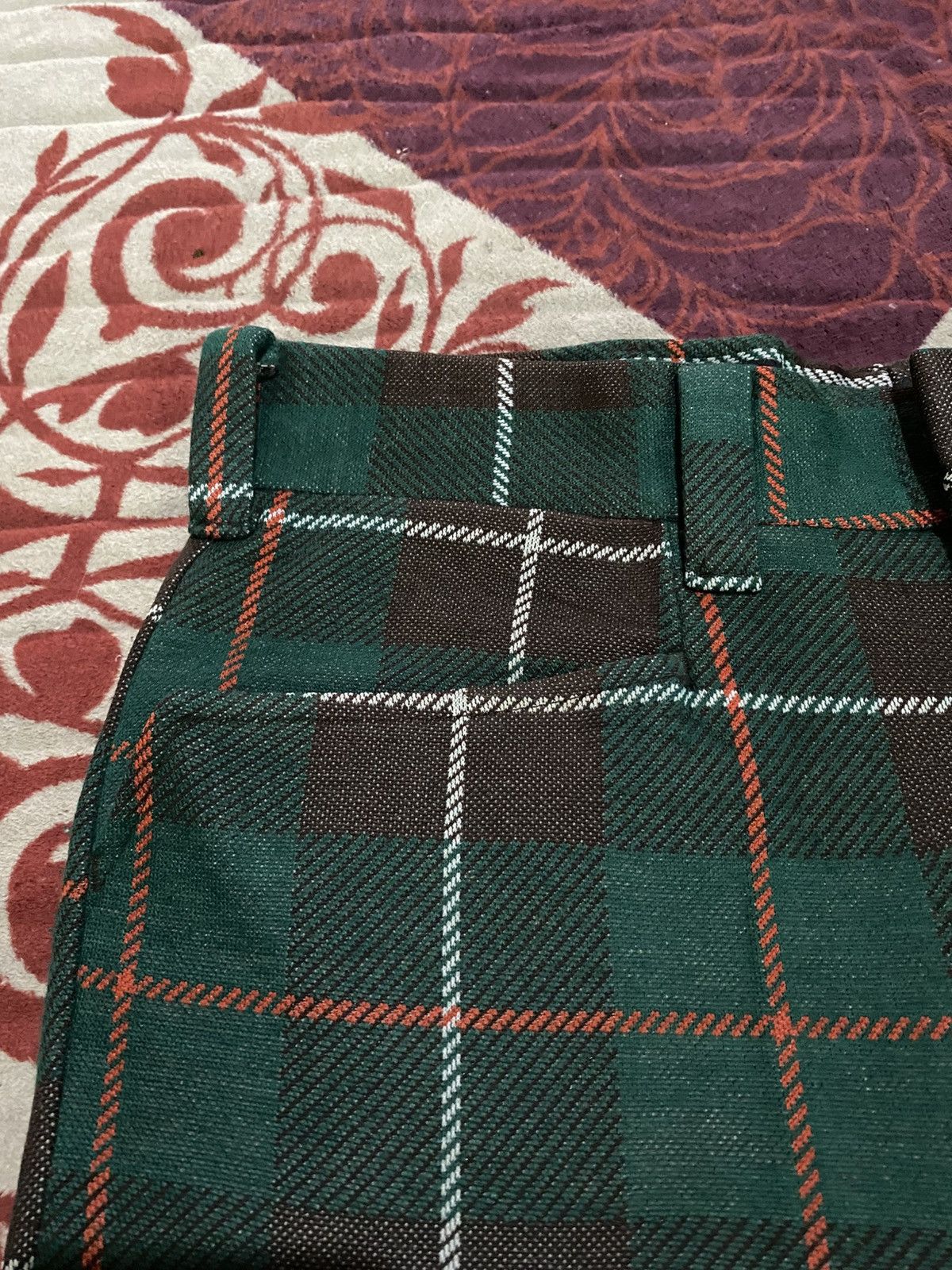Lee 1970s Lee Plaid Tartan Pants Size US 30 / EU 46 - 6 Thumbnail