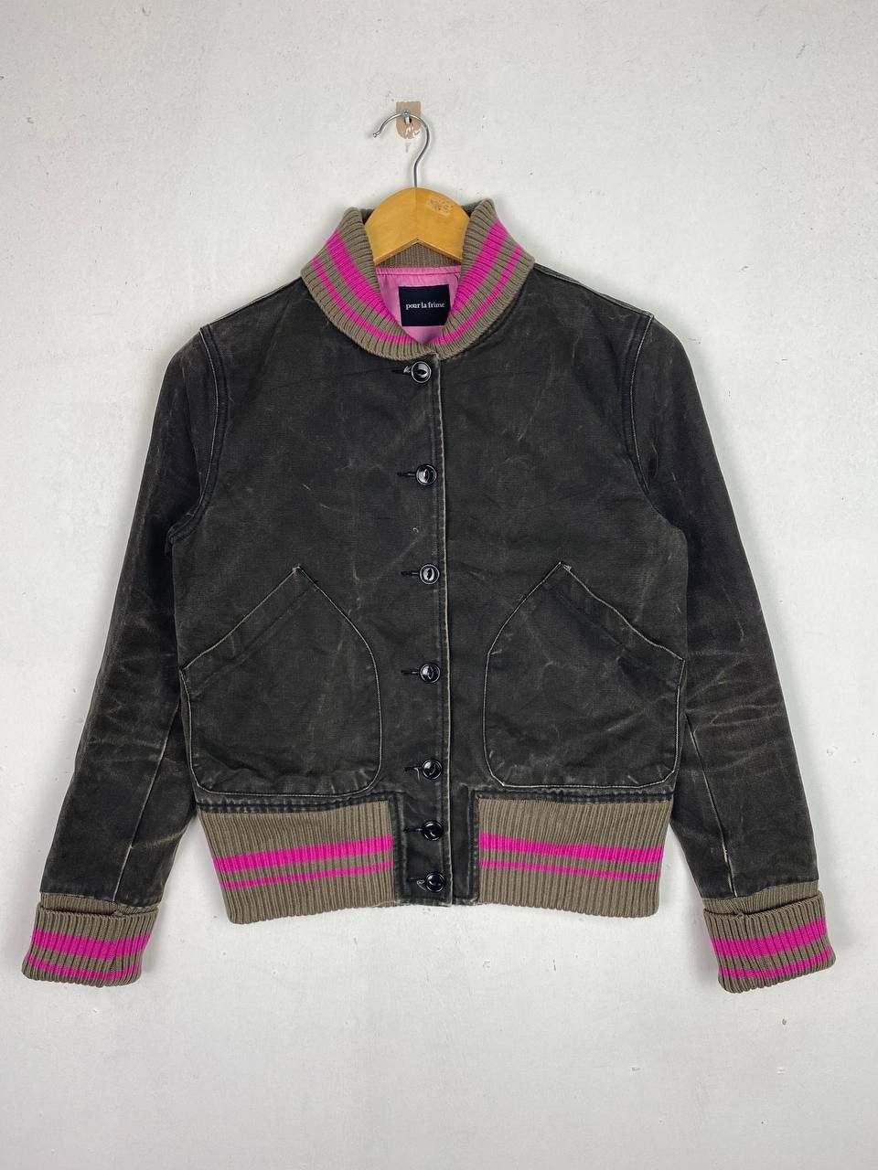 Japanese Brand × Vintage vintage japanese brands denim jacket cat eye button Size S / US 4 / IT 40 - 1 Thumbnail