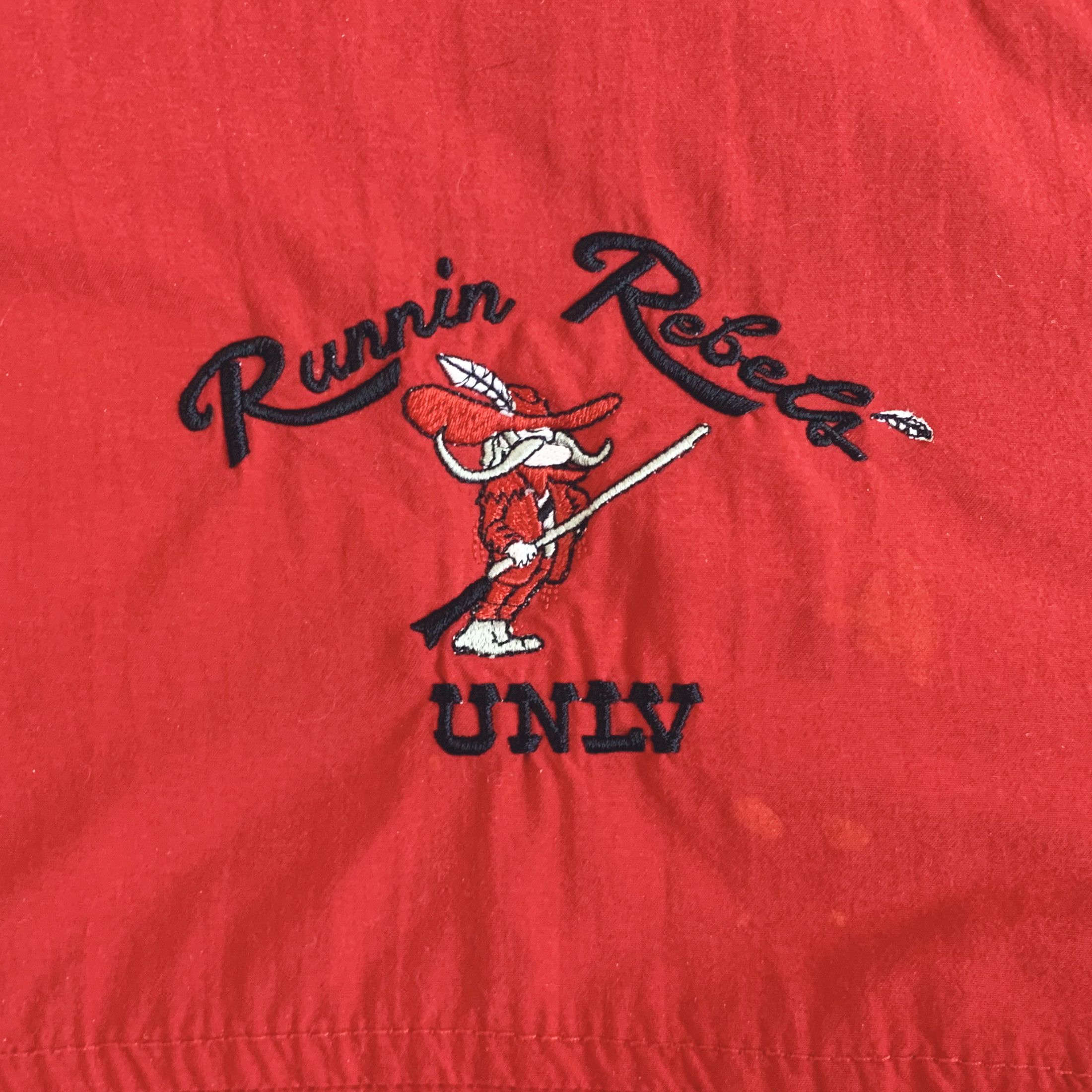 Delong RARE Vintage DeLONG UNLV Jacket 2pac Brenda's Got a Baby Size US S / EU 44-46 / 1 - 7 Thumbnail