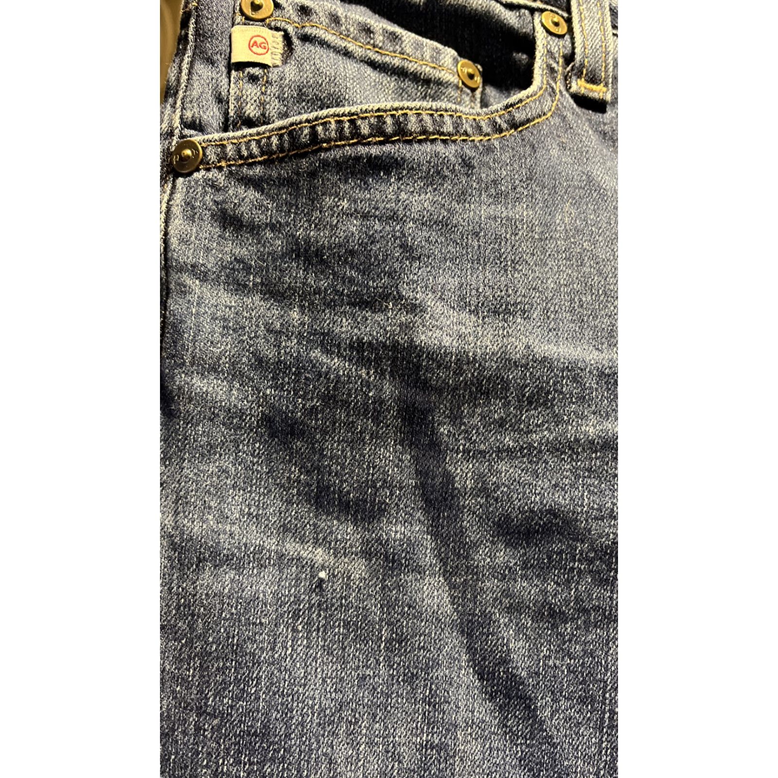 Vintage VINTAGE AG Adriano Goldschmied Jeans Women's Medium Wash Slim Fit Blue 26 R Size 26" / US 2 / IT 38 - 2 Thumbnail
