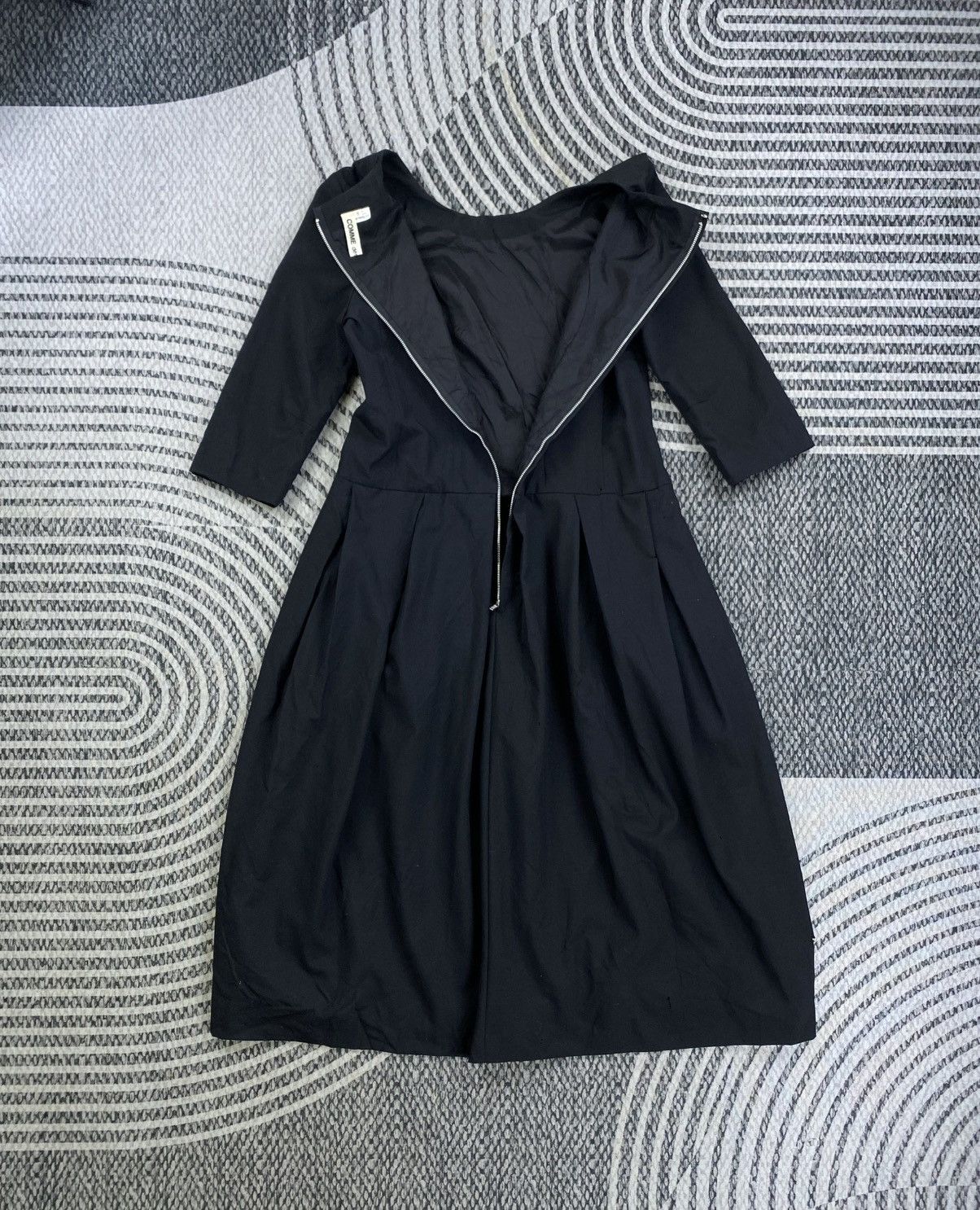 Comme des Garcons Vintage Comme Des Garcons Quarter Sleeve Dress Size S / US 4 / IT 40 - 3 Thumbnail