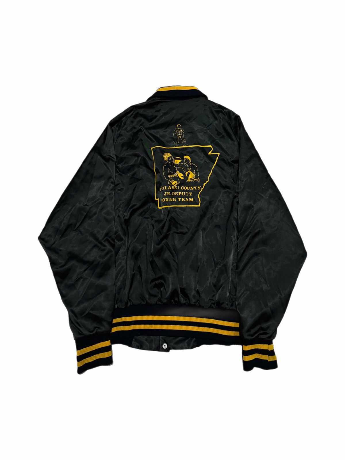 Vintage Vintage Don Alleson Arkansas Golden Gloves Boxing Jacket Size US XL / EU 56 / 4 - 2 Thumbnail