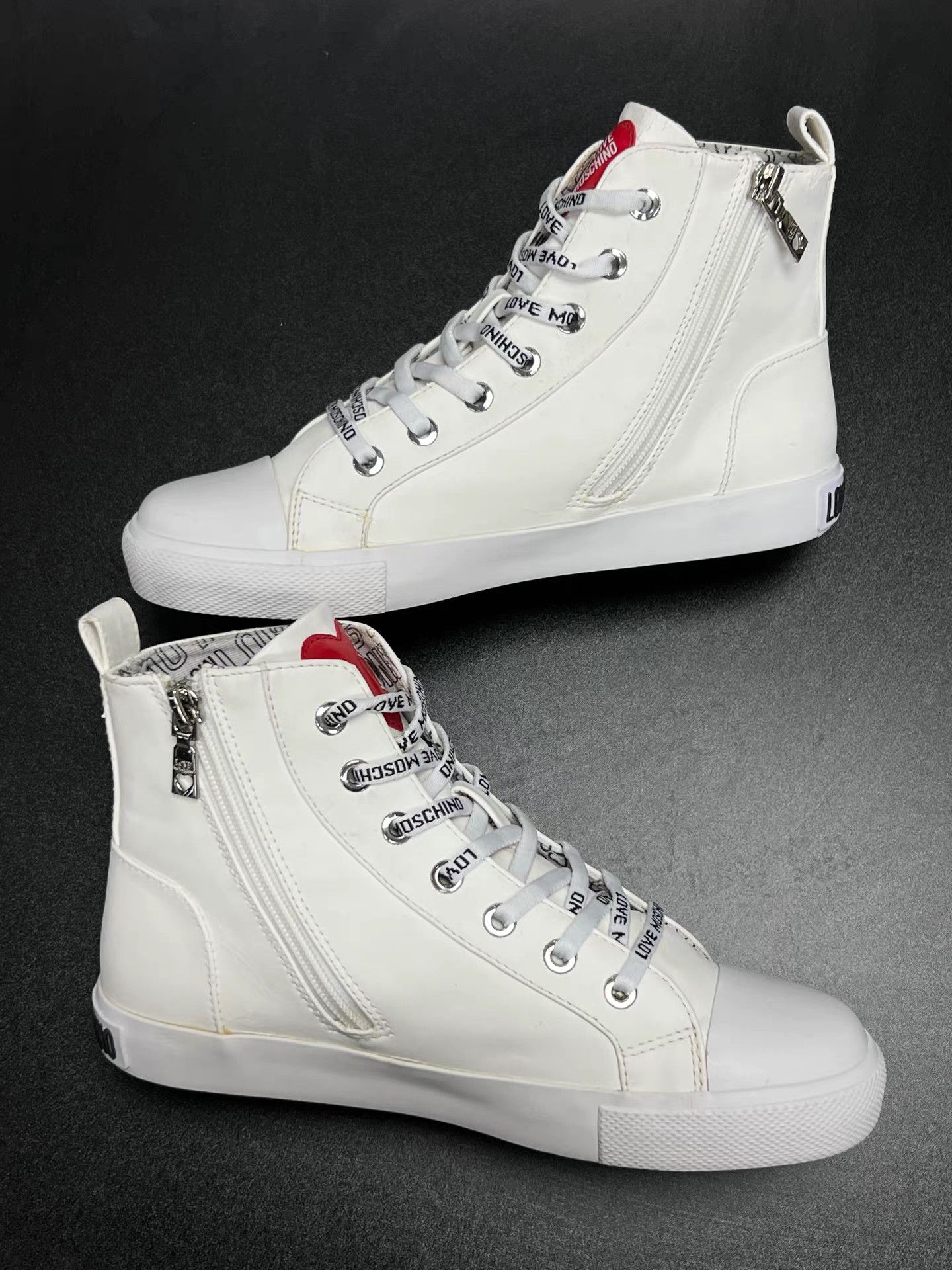 Moschino Moschino High-Top Sneakers K15 Size US 6 / IT 36 - 5 Thumbnail