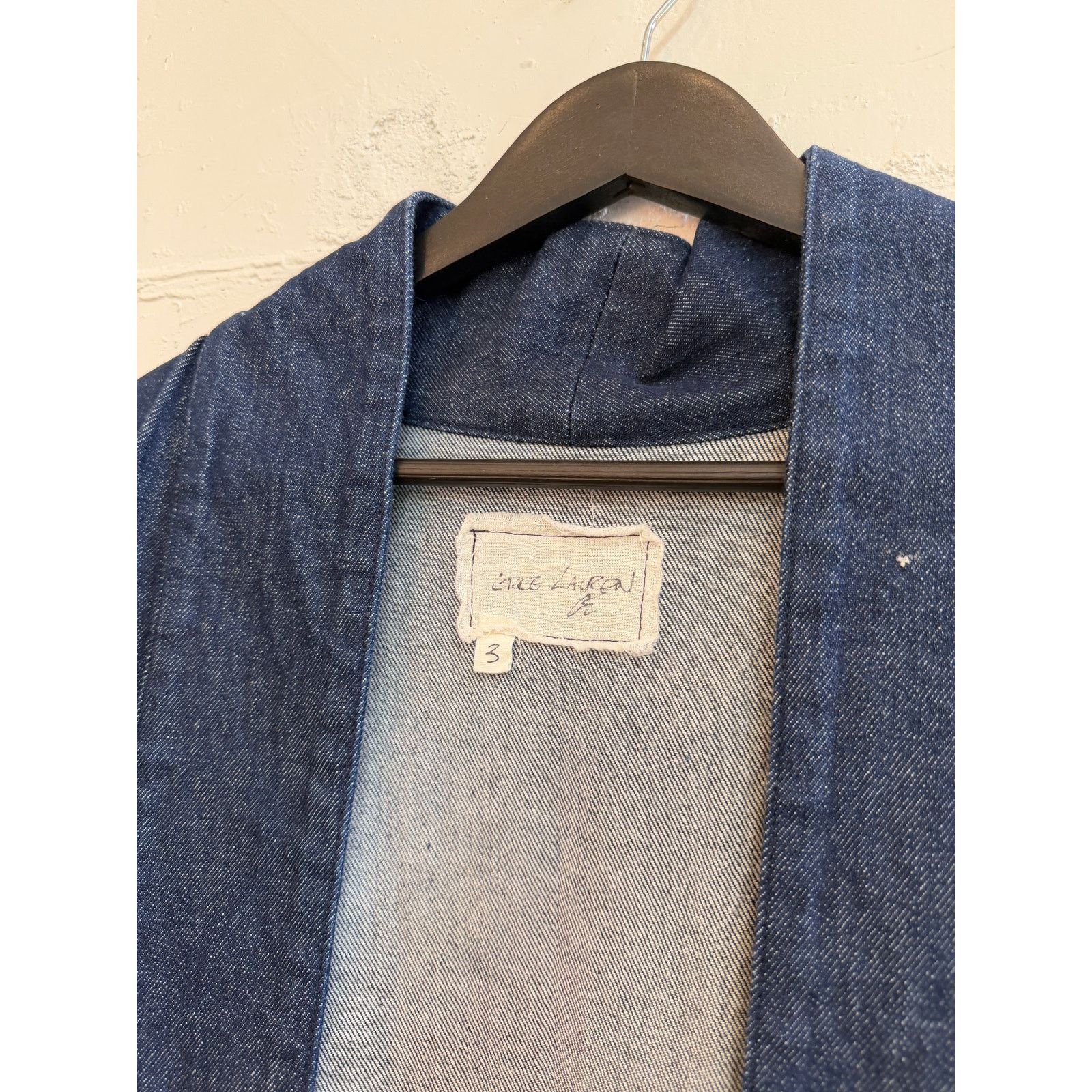 Greg Lauren Greg Lauren SAMPLE Denim Tail Coat Size US L / EU 52-54 / 3 - 3 Thumbnail