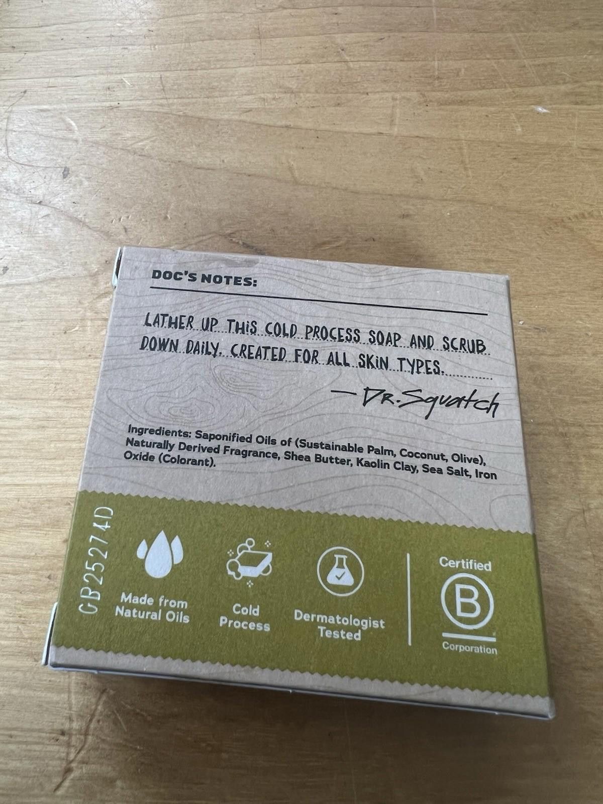 Other Dr. Squatch Gold Moss Bar Soap Size ONE SIZE - 10 Thumbnail
