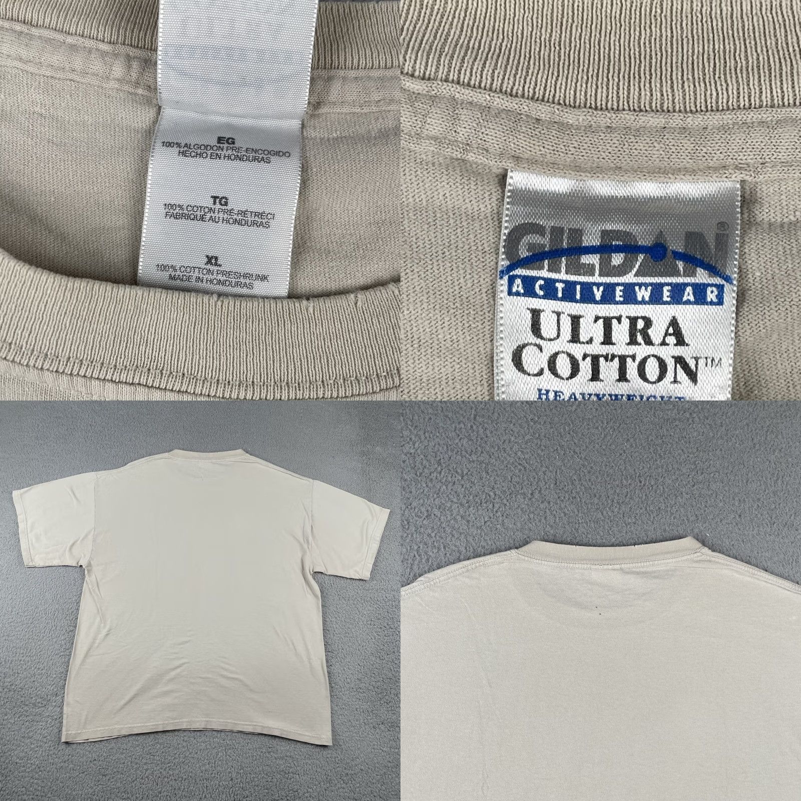 Gildan VINTAGE Shirt XL 2006 Forever Wild Forever Free African Safari Lion Elephant Rhino Size US XL / EU 56 / 4 - 8 Thumbnail