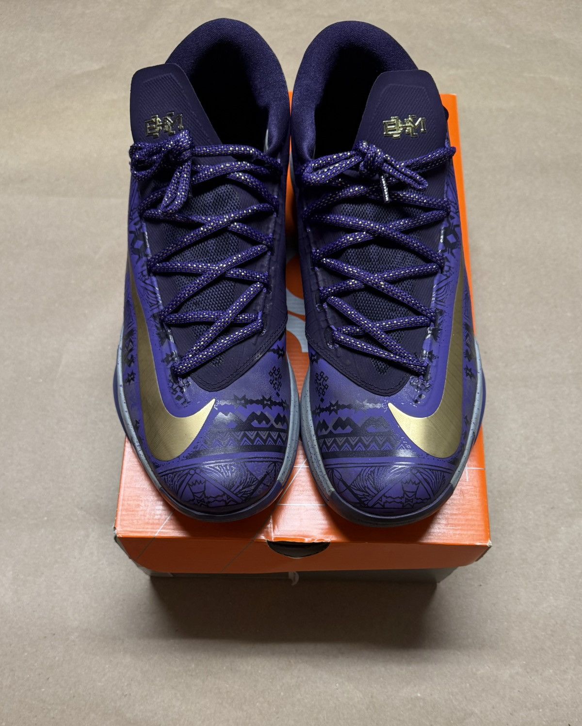 Nike Nike KD 6 BHM Kevin Durant men’s size 14 Basketball Rare! Size US 14 / EU 47 - 3 Thumbnail