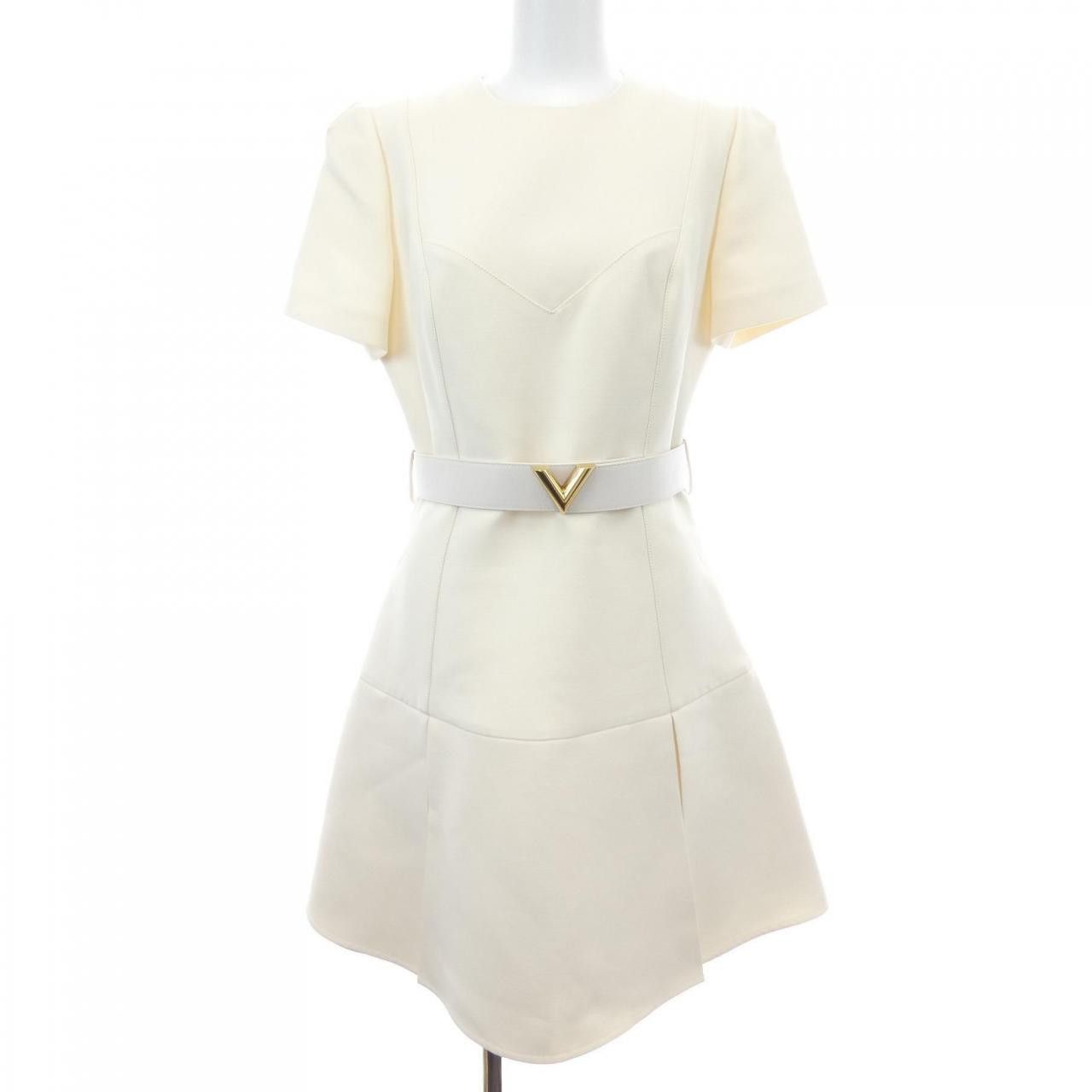 Louis Vuitton Louis Vuitton Louis Vuitton Dress Textile Dresses FQDR27NQA DUTY FREE for USA Size ONE SIZE - 1 Thumbnail