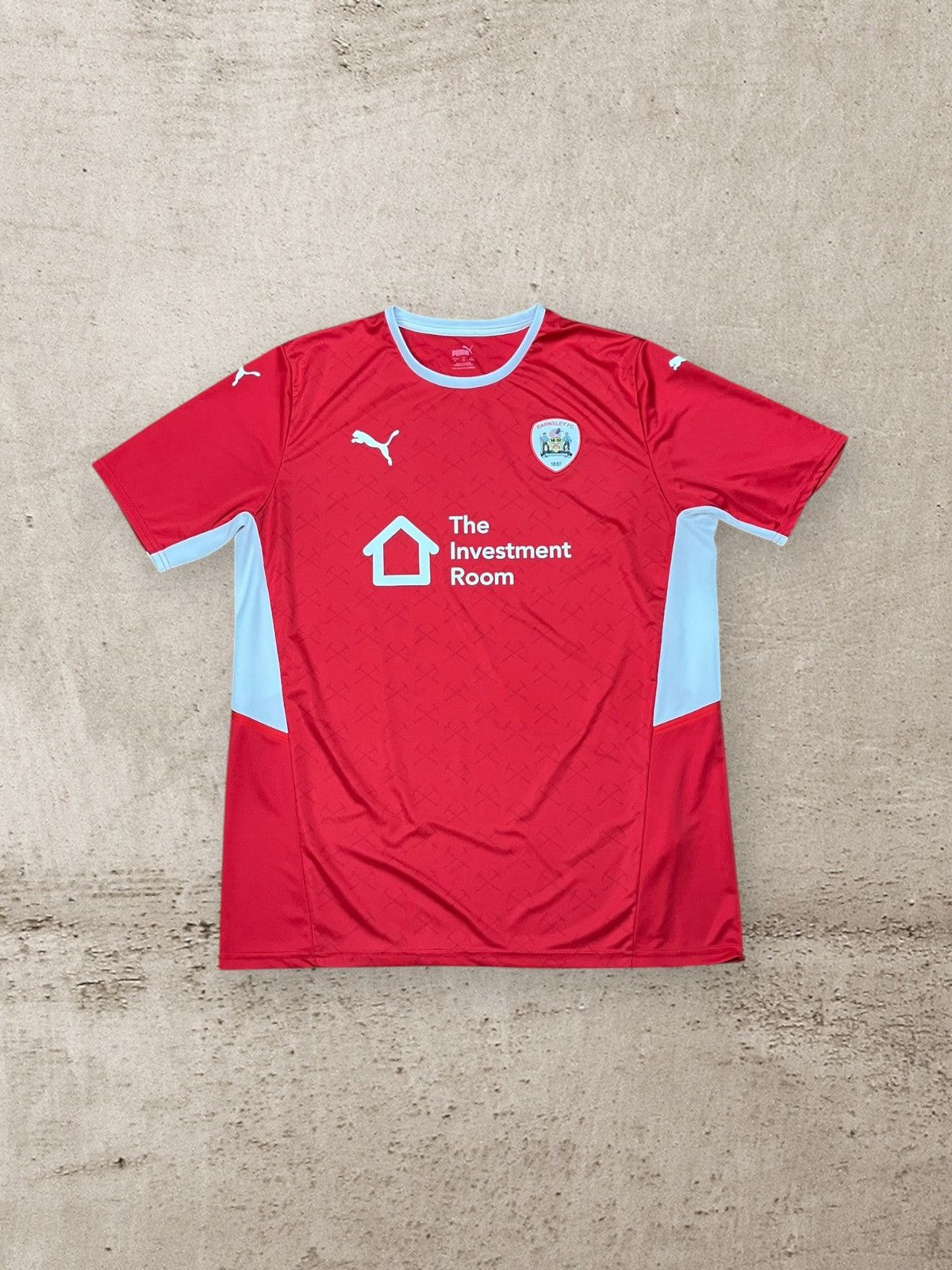 Vintage Puma Barnsley England Leauge Football Jersey Shirt Size US XL / EU 56 / 4 - 1 Thumbnail