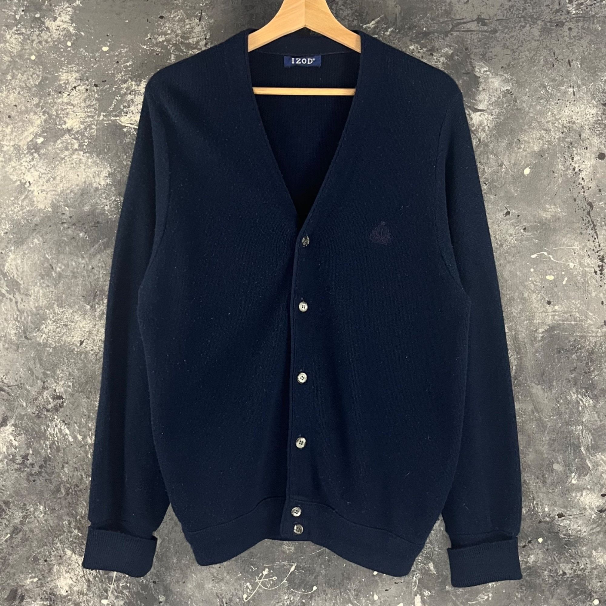 Izod × Vintage Vintage 90’s Izod Cardigan Size US M / EU 48-50 / 2 - 1 Thumbnail