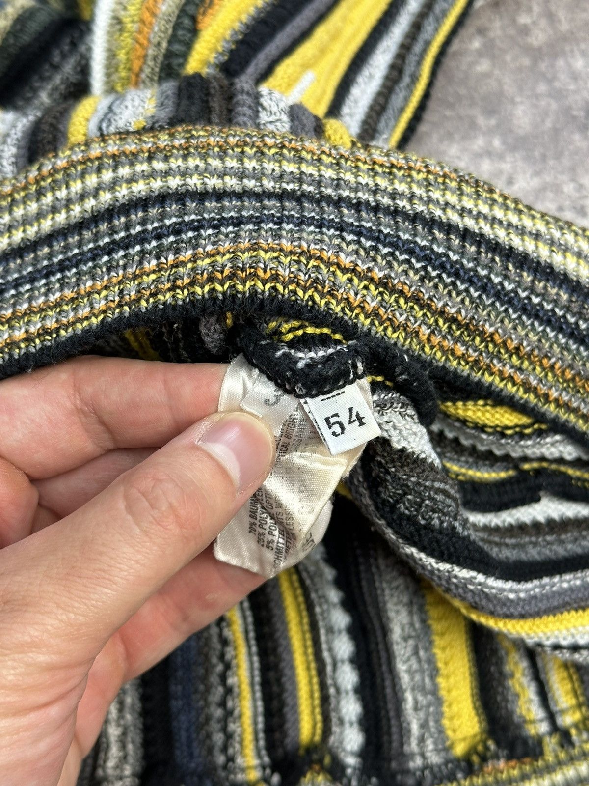 Carlo Colucci × Coogi × Vintage Vintage Carlo Colucci Knitted Sweater Coogi Style Archival Size US L / EU 52-54 / 3 - 12 Thumbnail