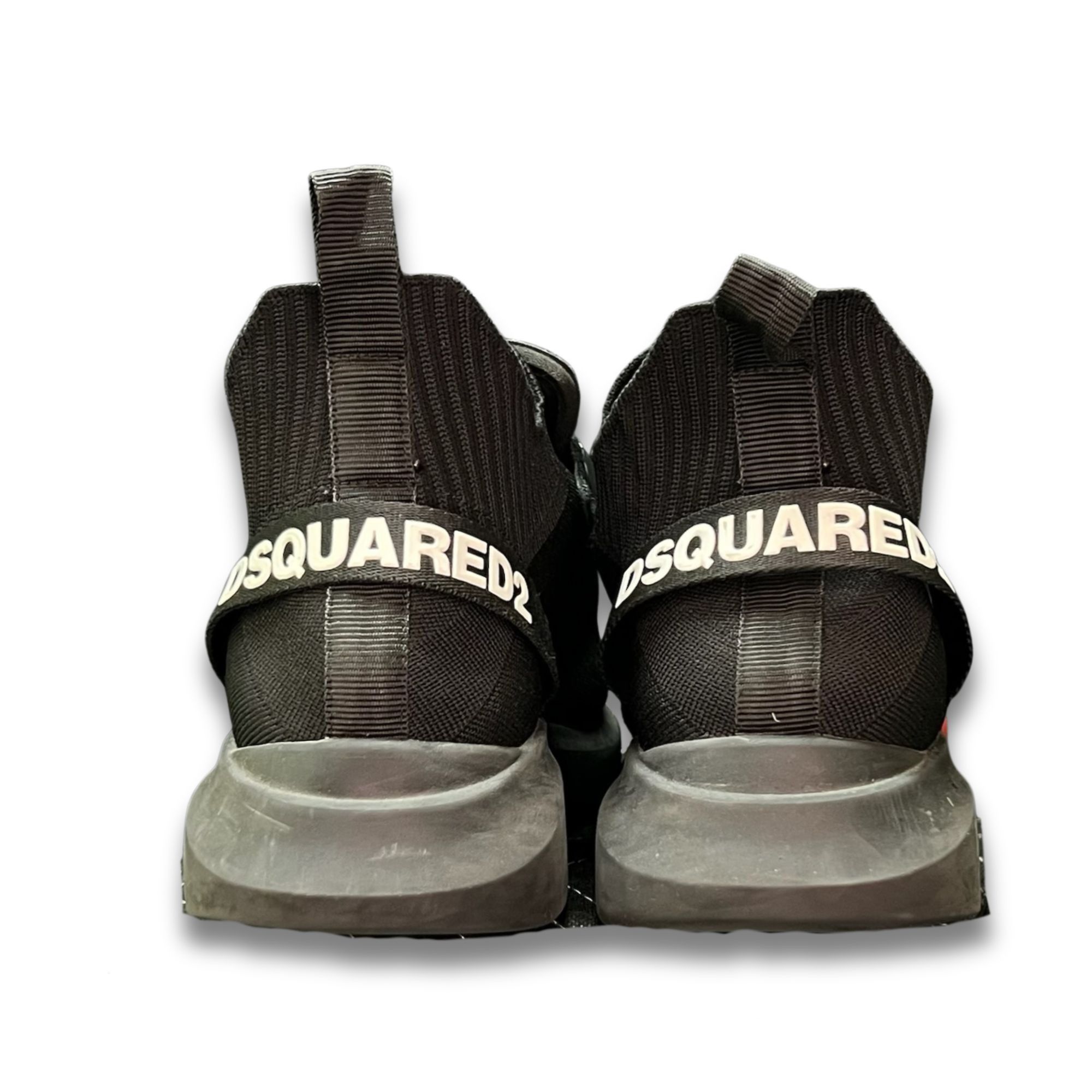 Dsquared2 Dsquared2 Speedster Low-Top Sneakers Size 9 Black/Red Made I Size US 9 / EU 42 - 3 Thumbnail